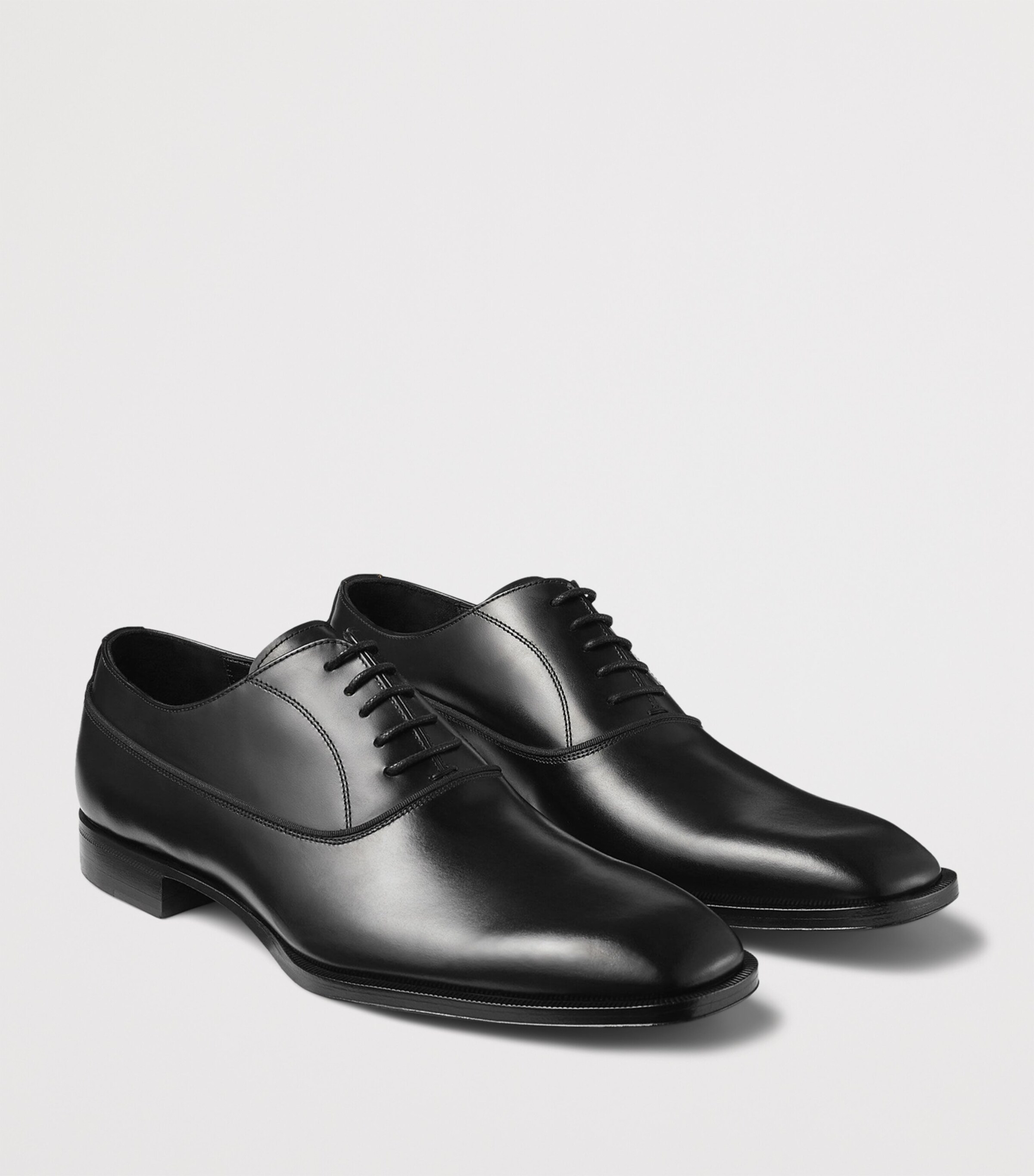Foxley Leather Oxford Shoes BLACK Image 5