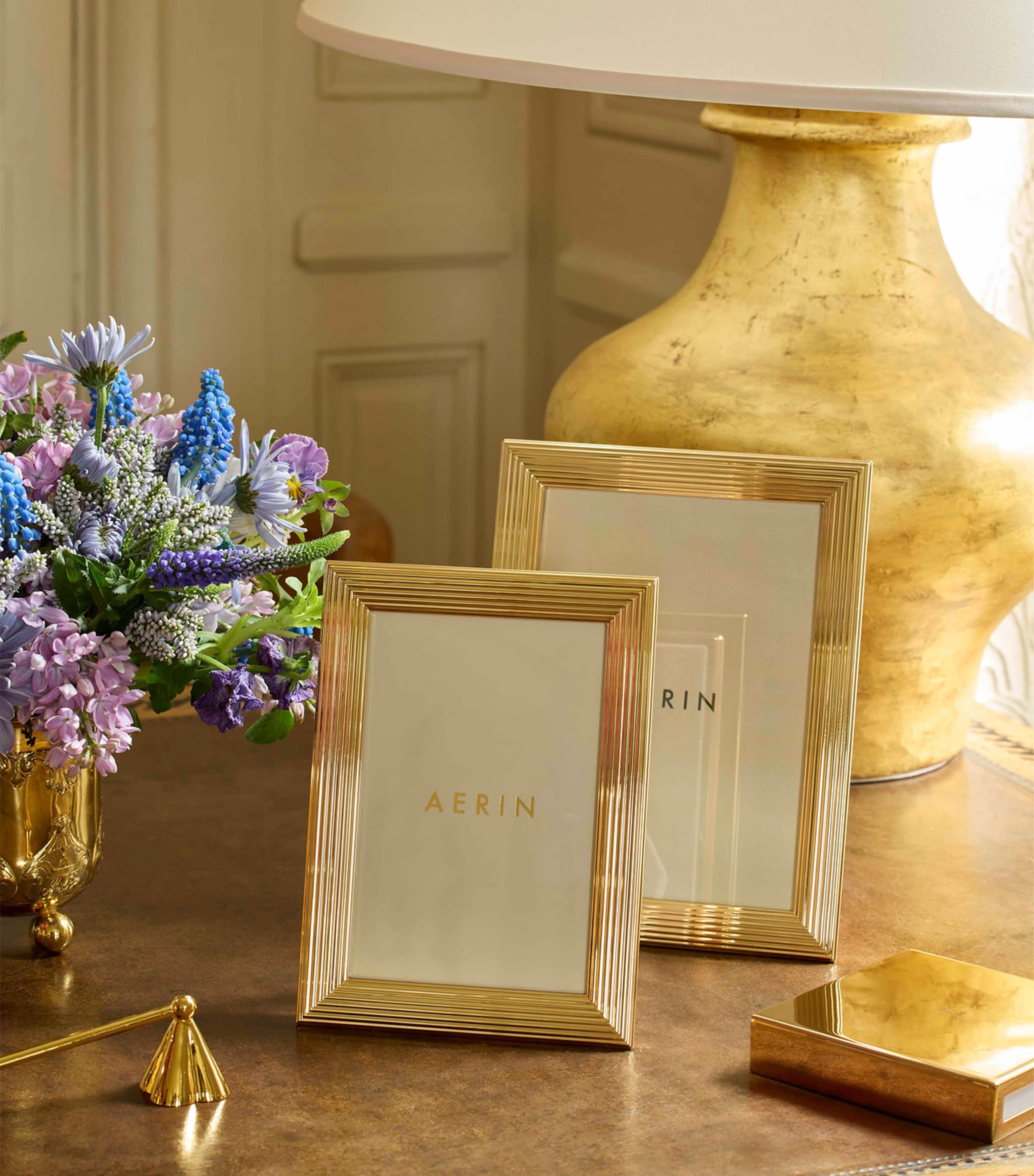 Alessio Photo Frame (4’’ x 6’’) GOLD Image 4