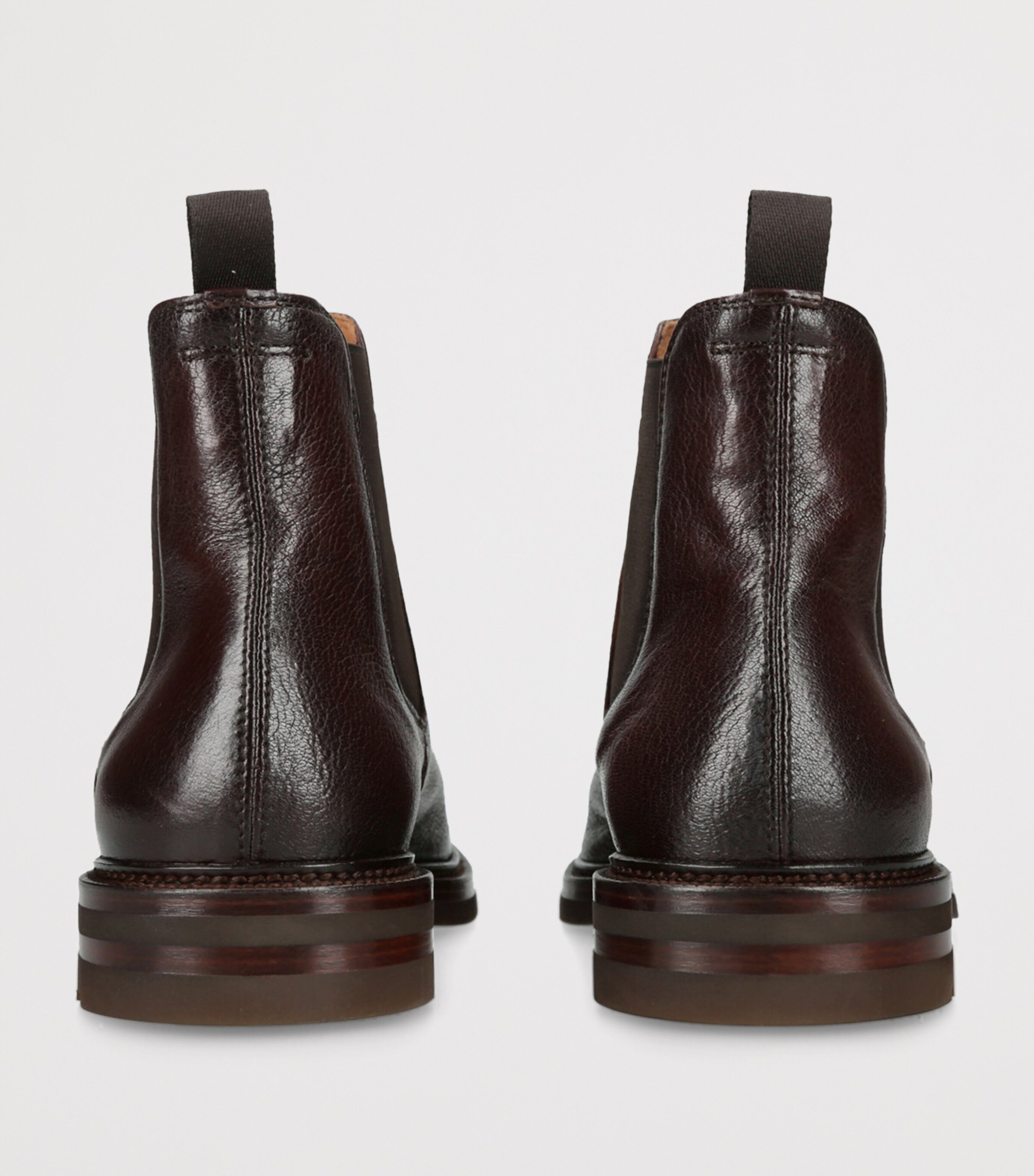 Leather Aston Flexi Chelsea Boots TAN Image 2