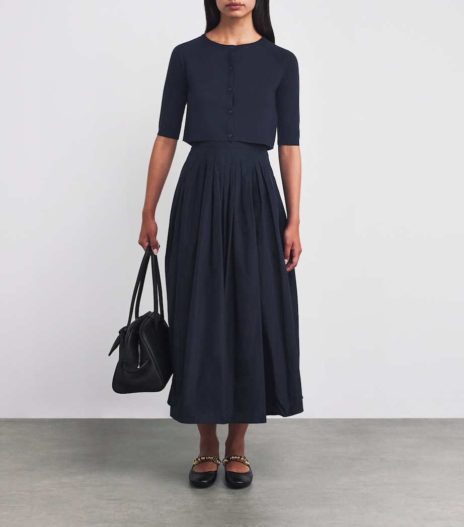 Virgin Wool Cardigan ULTRAMARINE Image 2