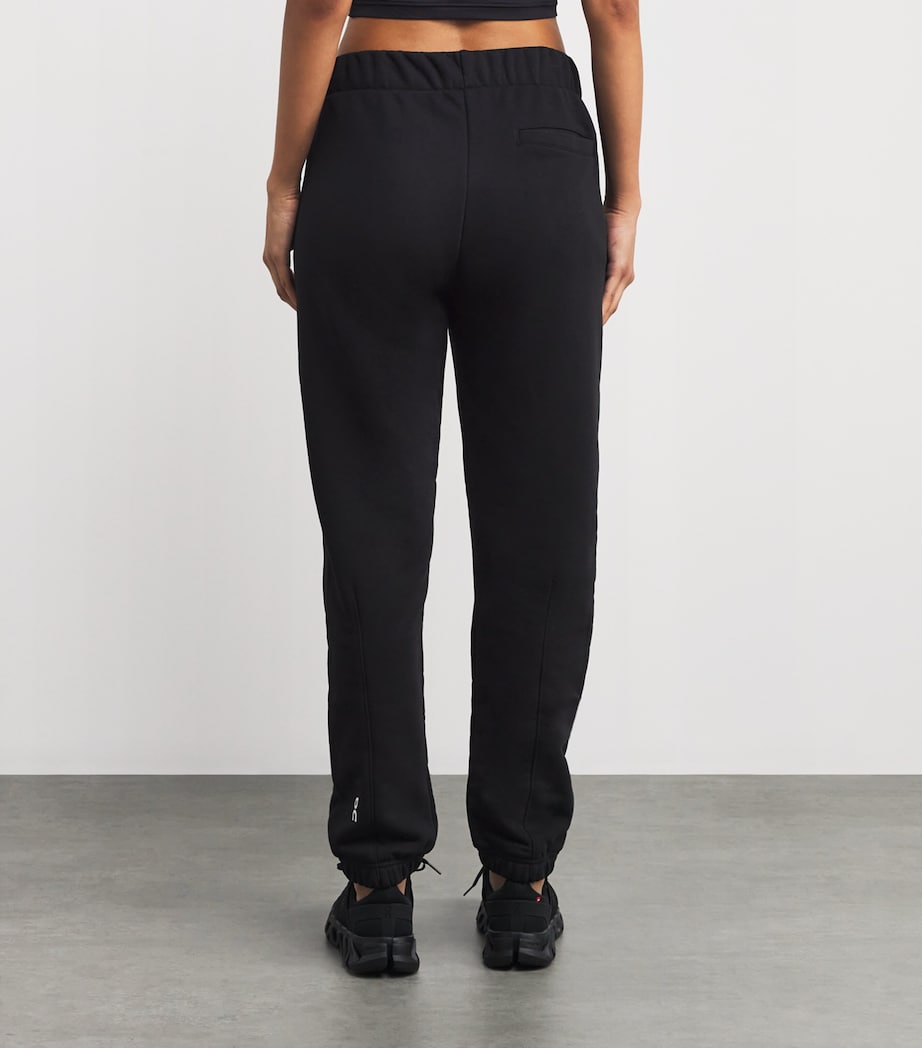Organic Cotton-Blend Club Sweatpants BLACK Image 4