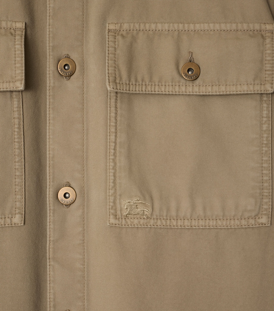 Cotton Overshirt QUILL Image 6