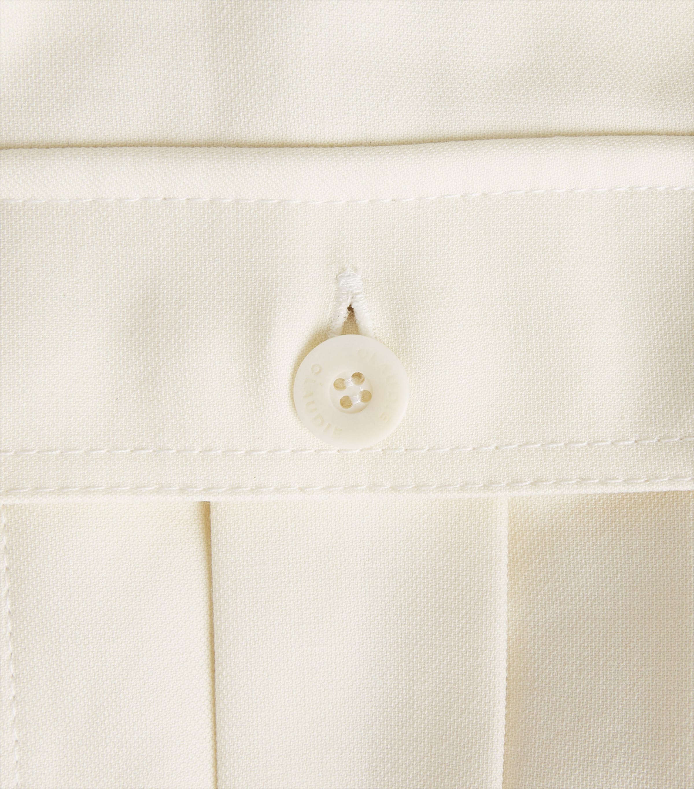 Claudie Pierlot Womens Cotton Jacket Vanilla Image 6