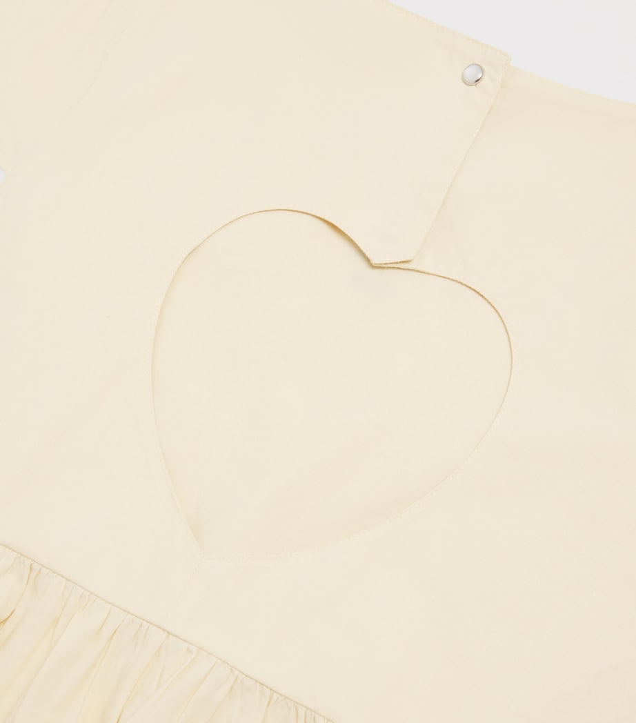 KONGES SLOJD Organic Cotton Hearly Dress (9 Months-10 Years) Sea Image 3