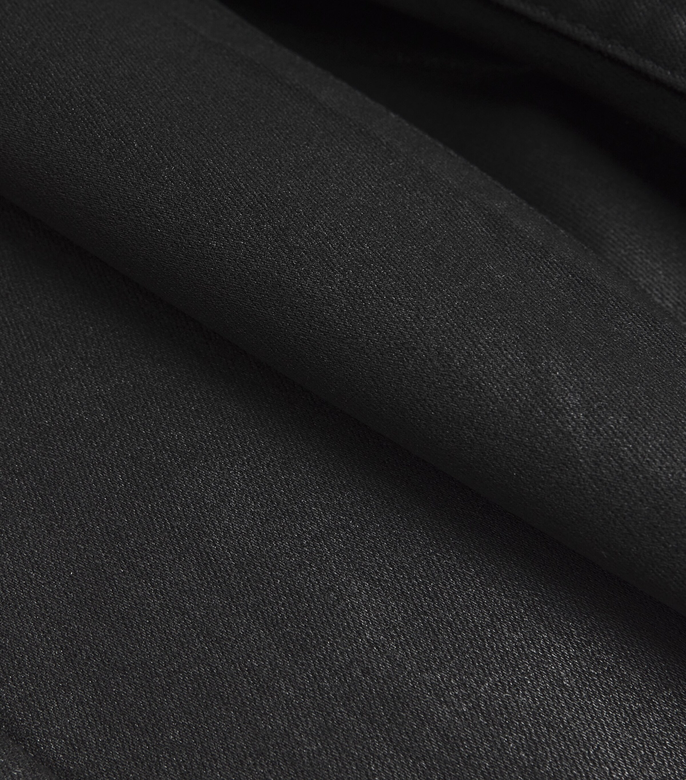 Coated Cindy Cropped Jeans BLACK FOG LUXE Image 5