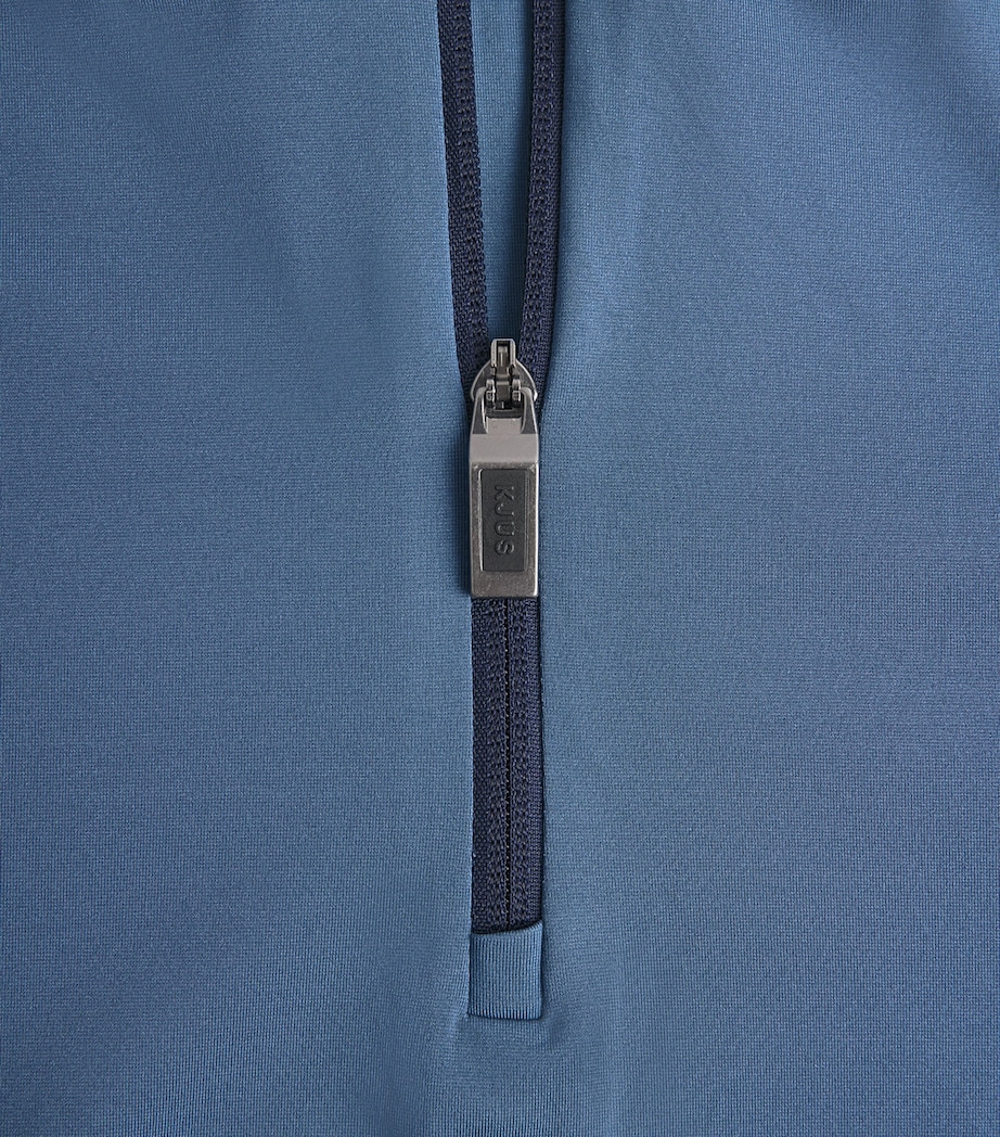 KJUS Mens Trace 2.0 Midlayer Admir Blue/kjus Navy Image 2