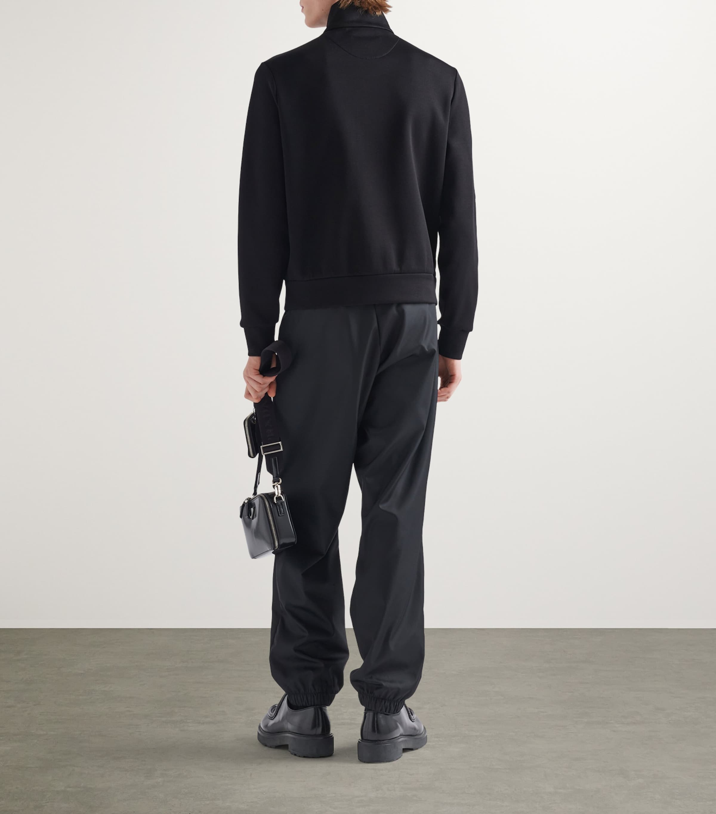 Re-Nylon Zip-Up Sweatshirt F0806 Image 4