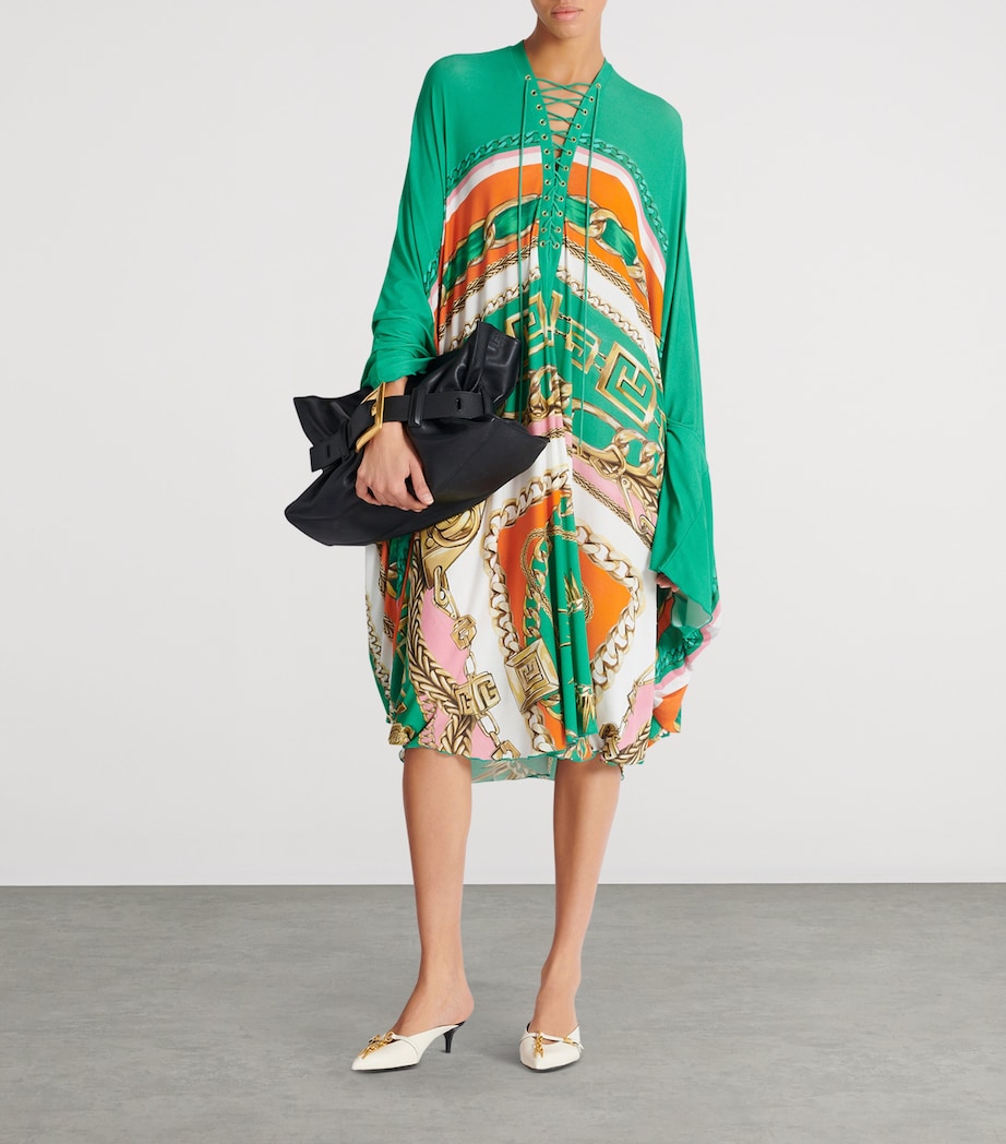 Printed Kaftan Midi Dress AAA MULTICOLORE Image 5