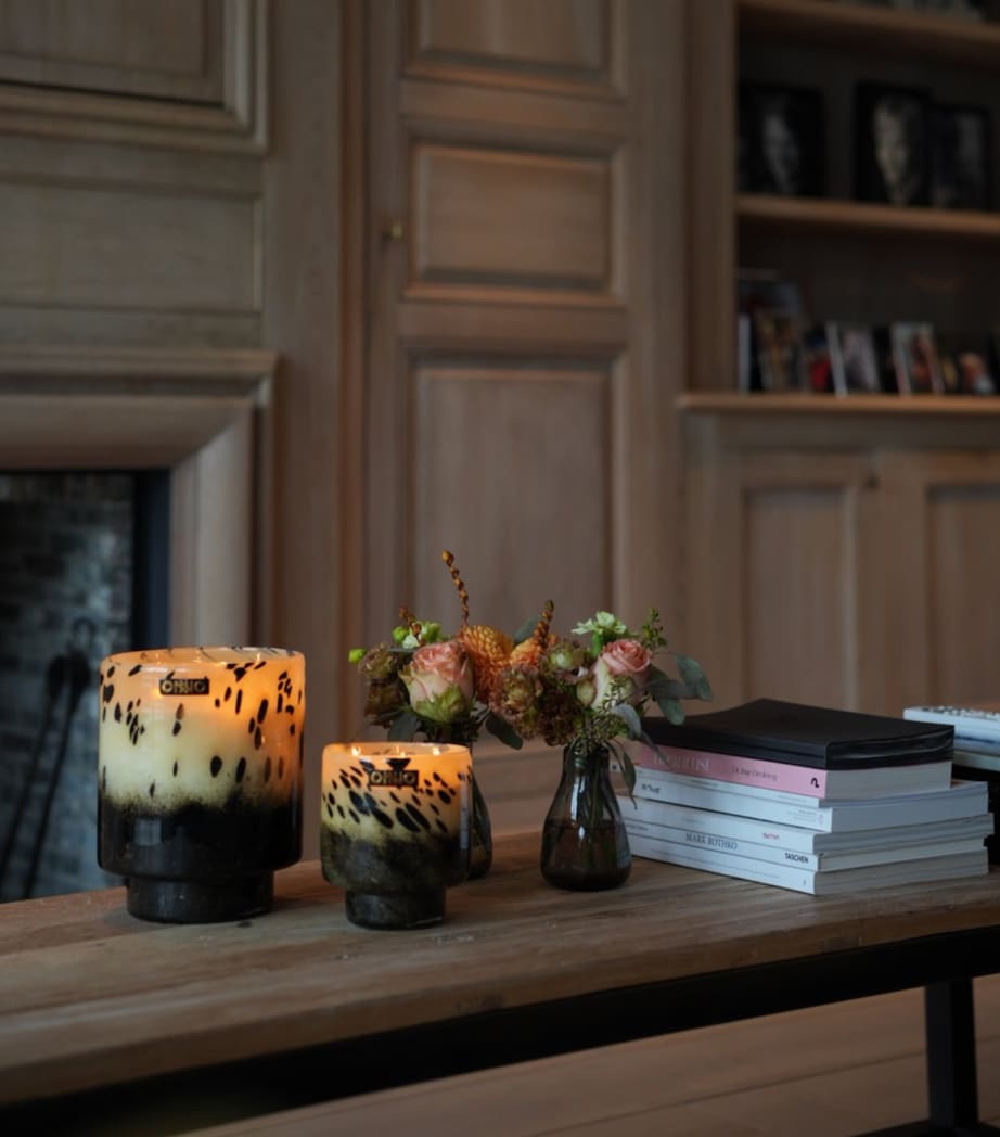 Extra Large Brigette Zanzibar Candle (900g) BROWN BLACK Image 3