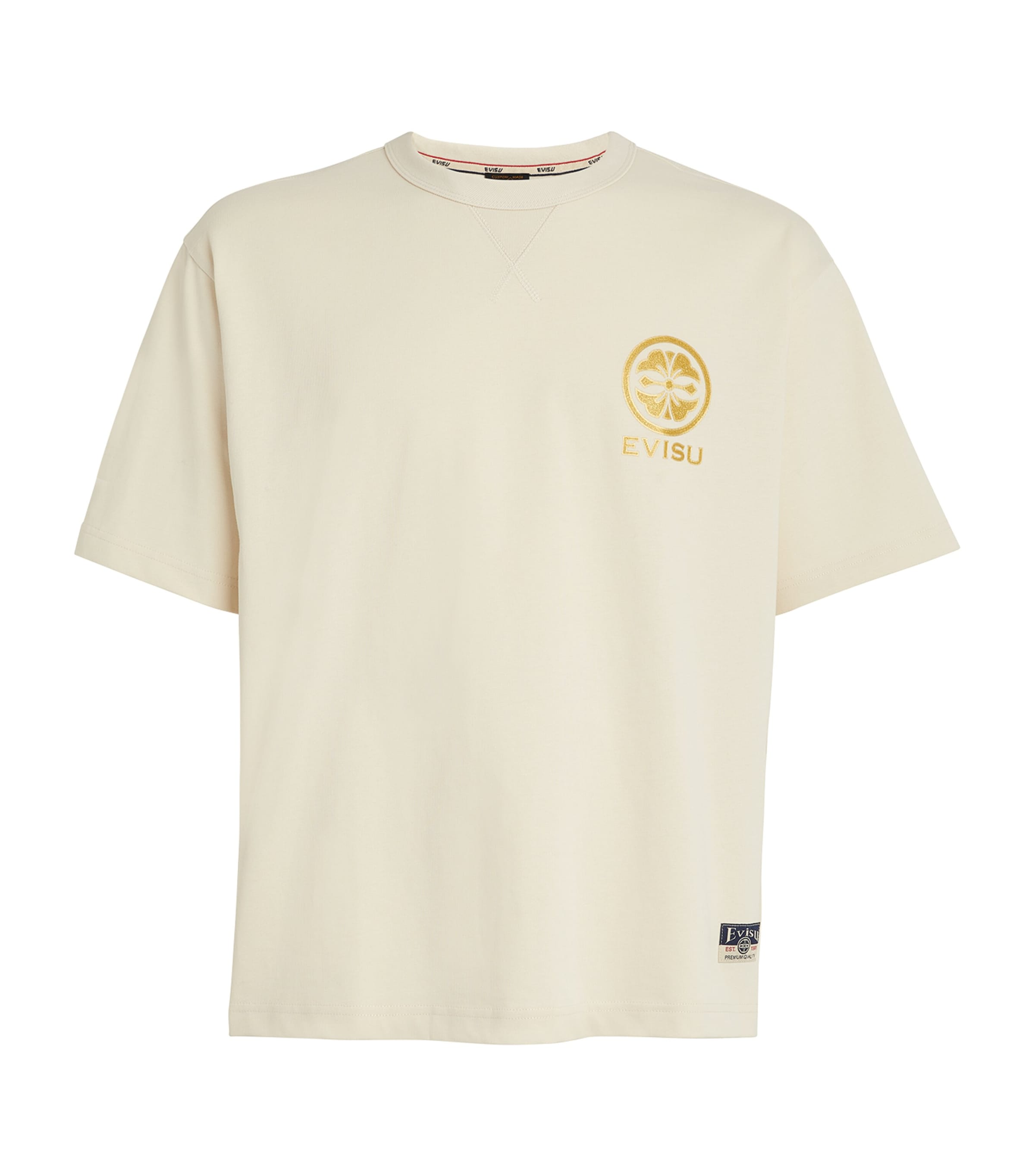 Evisu Oversized Koinobori T-shirt In Neutral