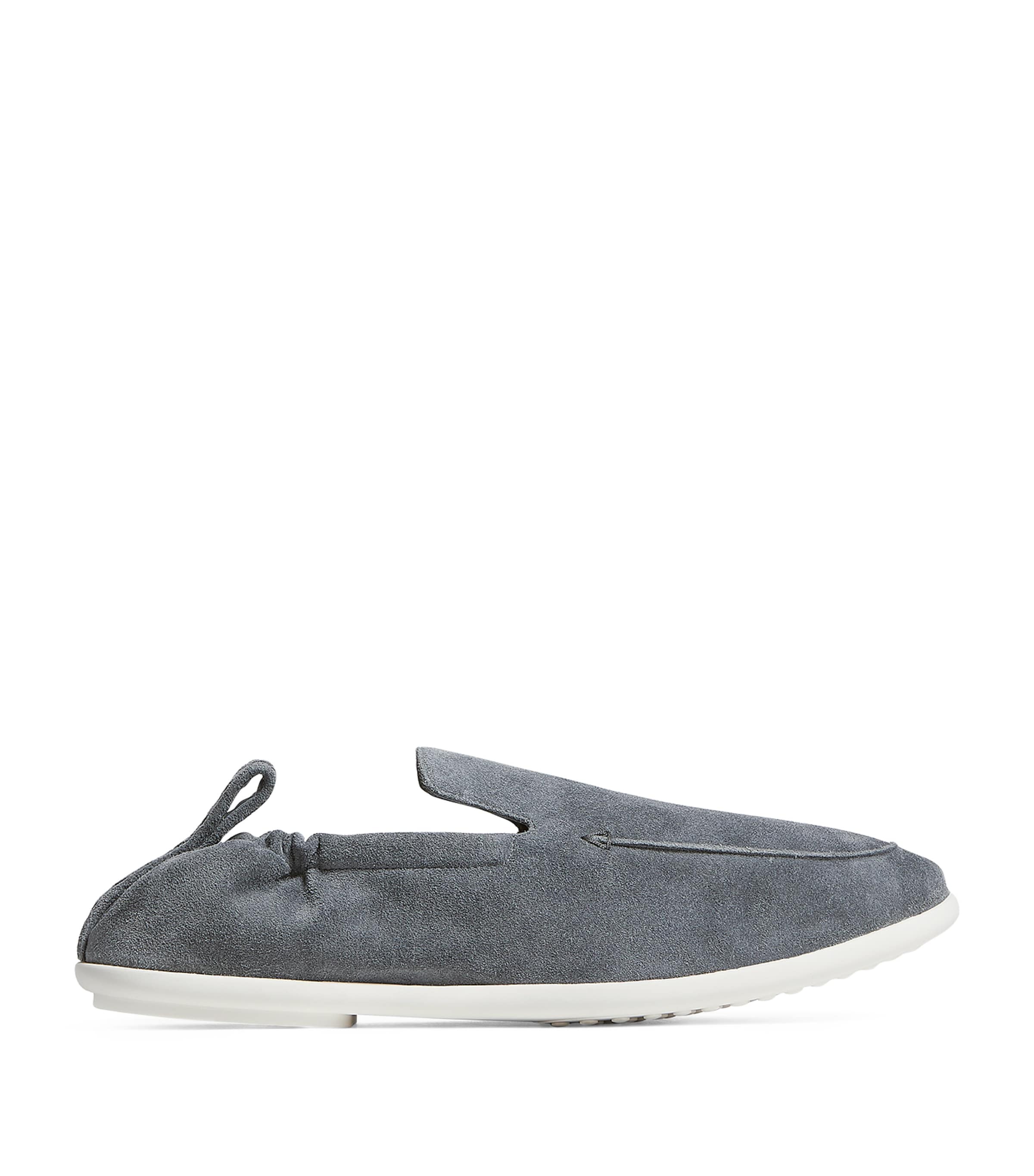 Bottega Veneta Suede Dawson Loafers Image 1