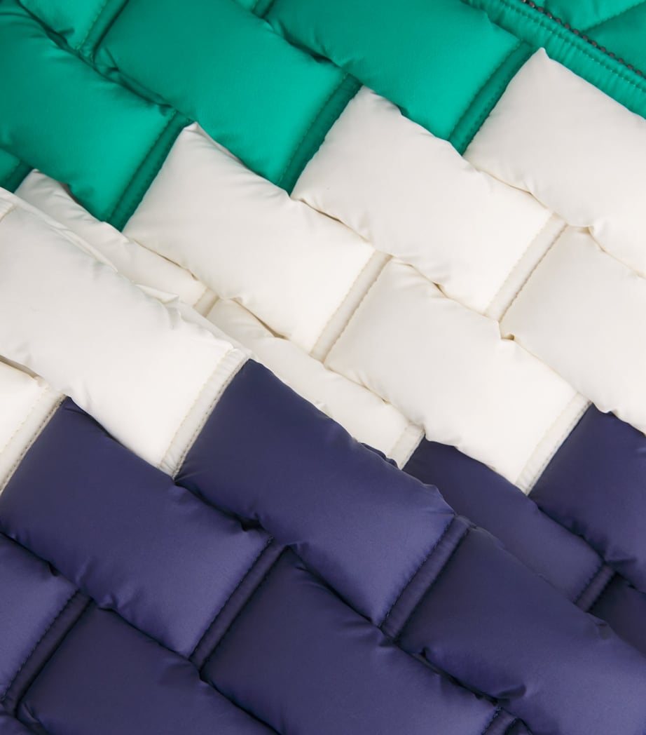 3D Down-Filled Puffer Jacket 107 GREEN BLUE MULTI Image 5