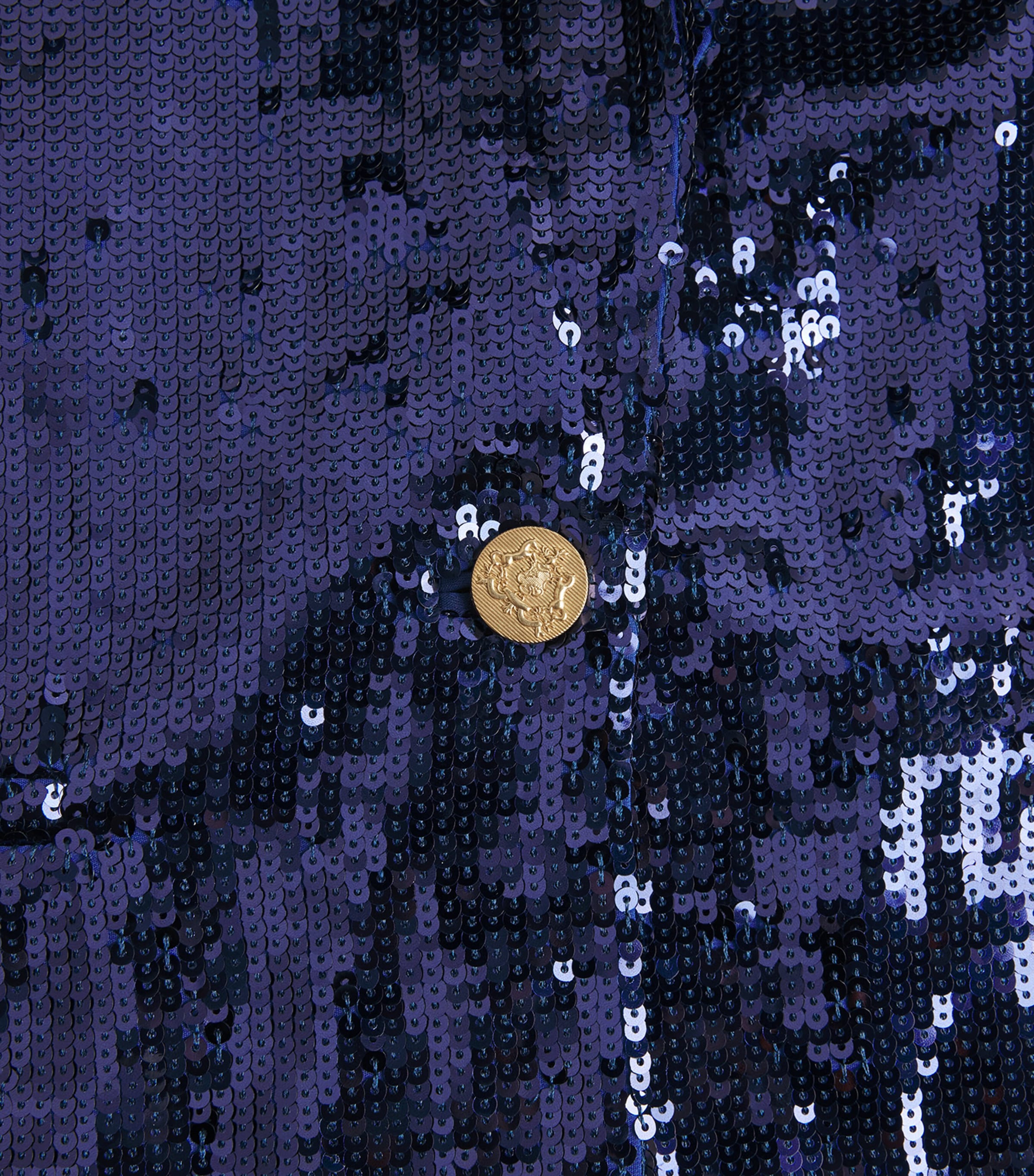 Sequin Quincy Blazer B401 MIDNIGHT BLUE Image 5