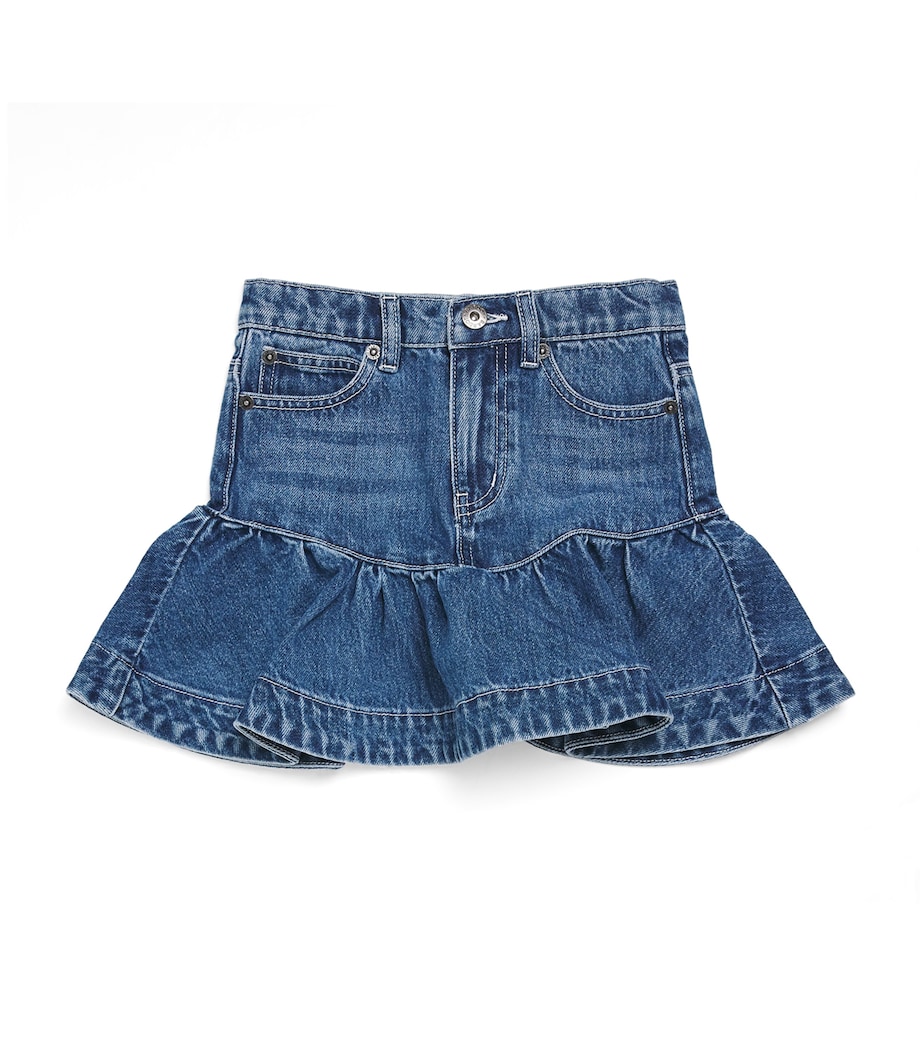 Denim Coco Skirt (4-14 Years) VINTAGE BL Image 1