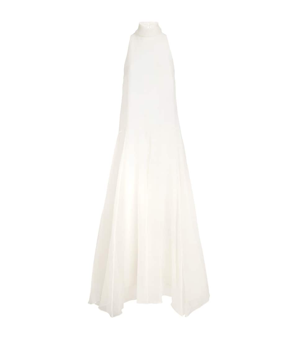 Brunello Cucinelli Silk Maxi Dress