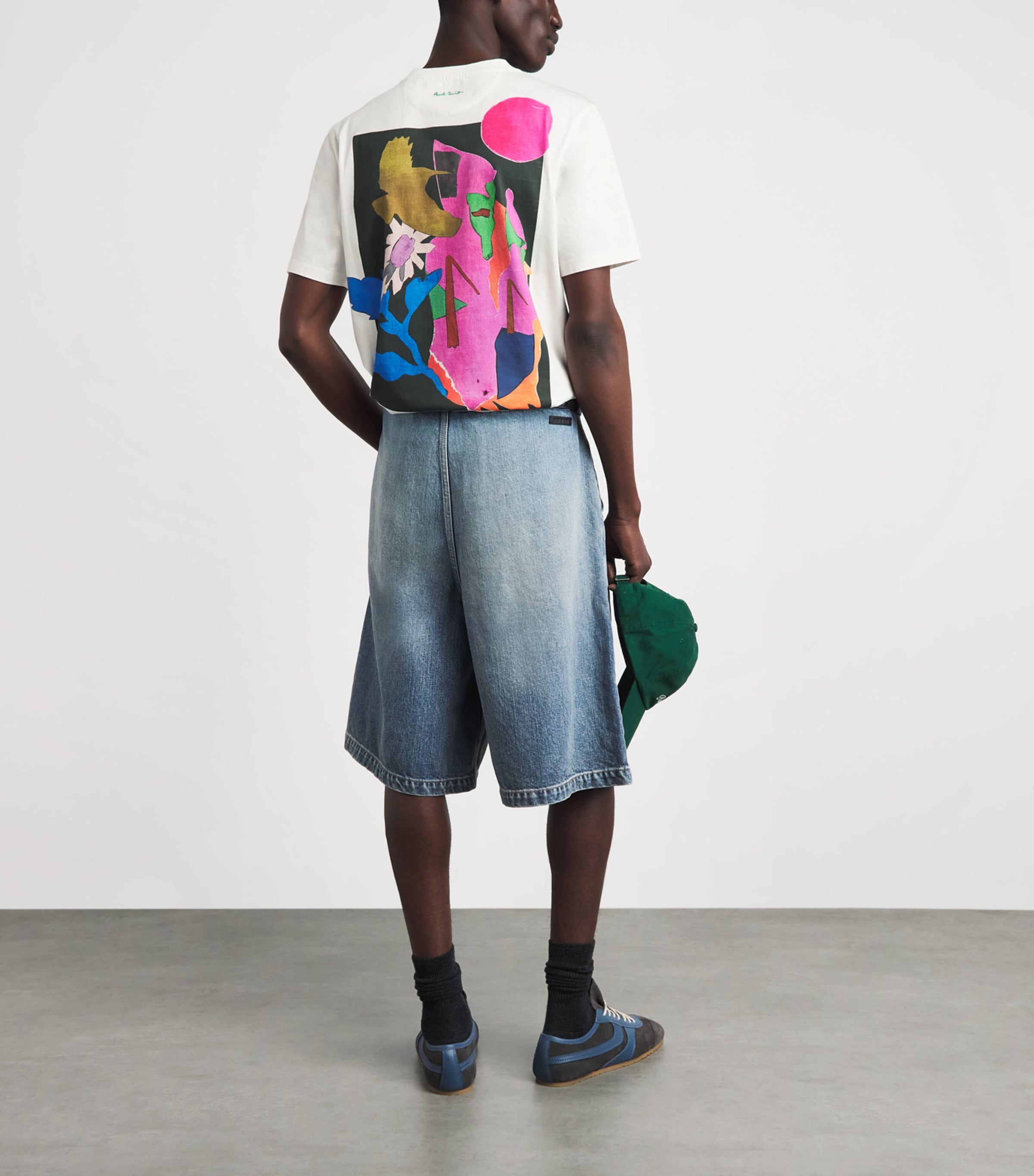 Paul Smith Mens Cotton Fish T-Shirt Image 2