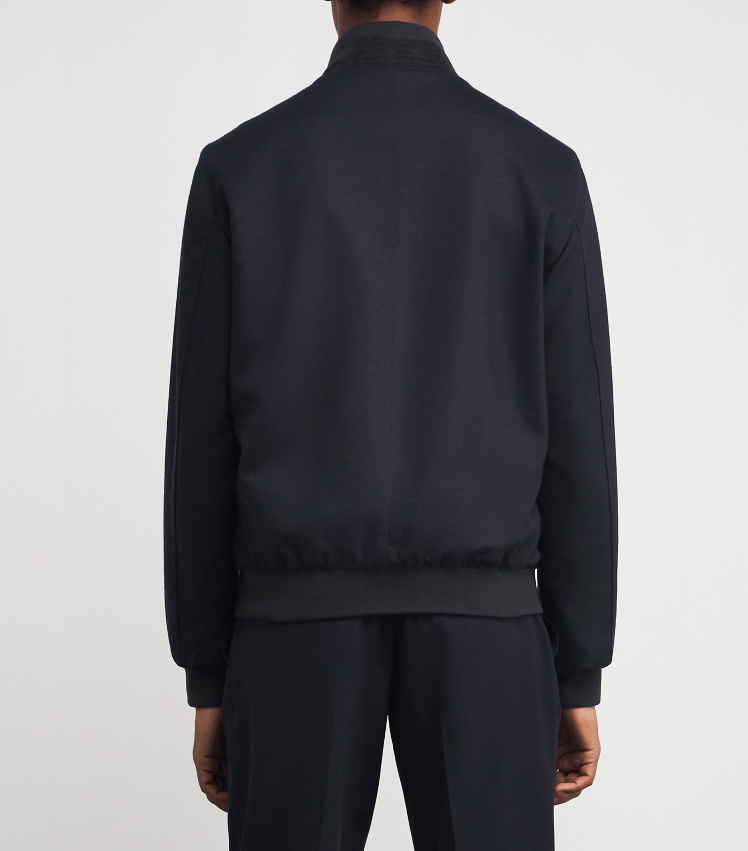 Wool-Cashmere Jacket BLU U0498 Image 4