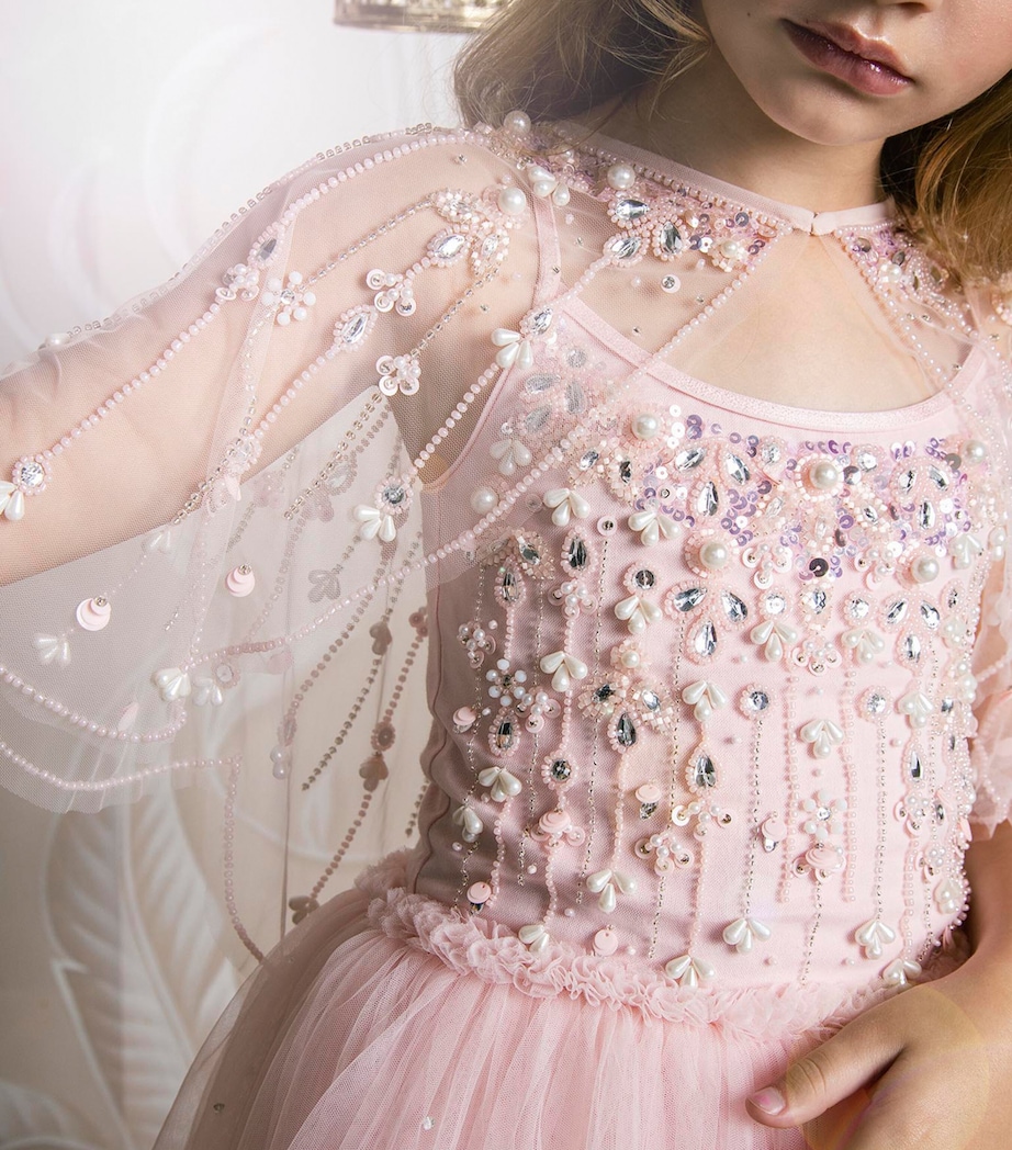 Tutu Du Monde Embellished Shimmering Shore Cape Satin Bow Image 2