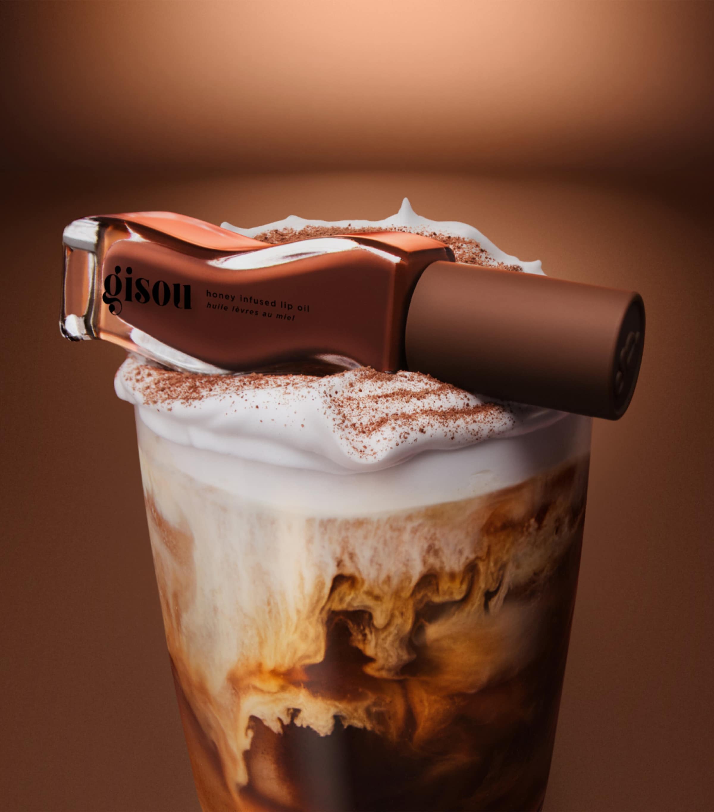 Honey Infused Lip Oil (8ml) MILKY MOCHA Image 5