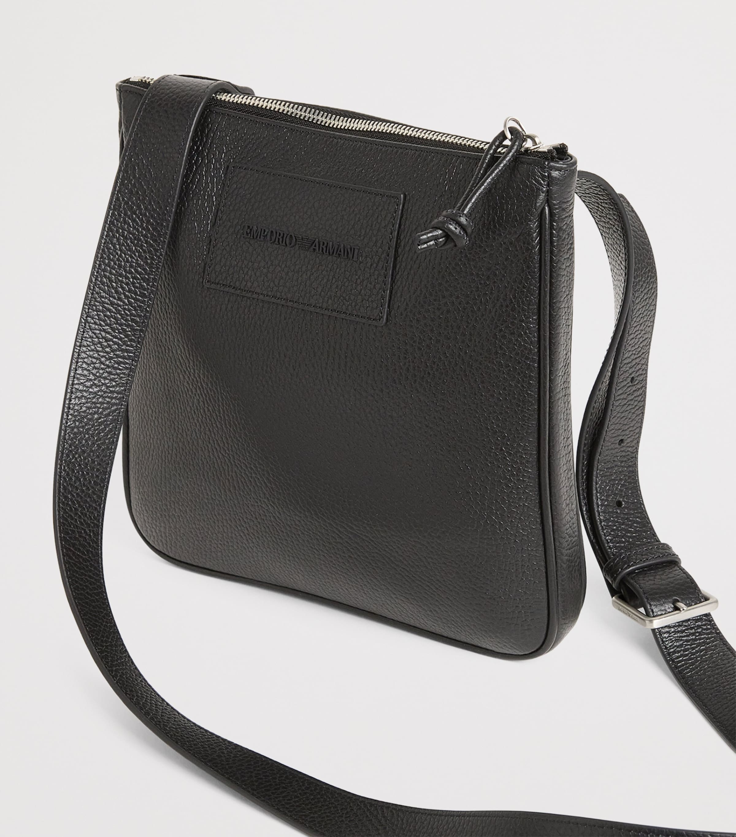 Emporio Armani Leather Cross-Body Bag Image 6