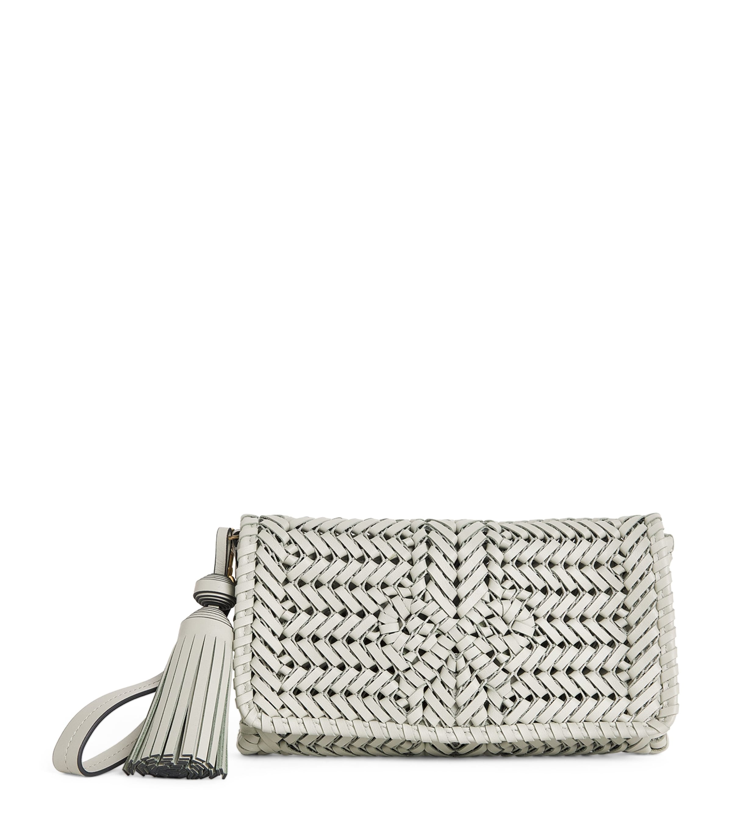 Anya Hindmarch Leather Neeson Cross-Body Bag Iceburg Image 1