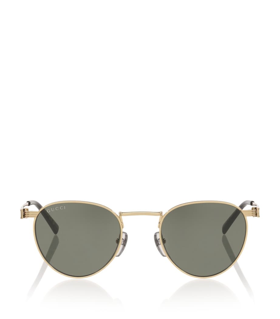 Gucci Metal GG1875S Sunglasses Gold Image 1