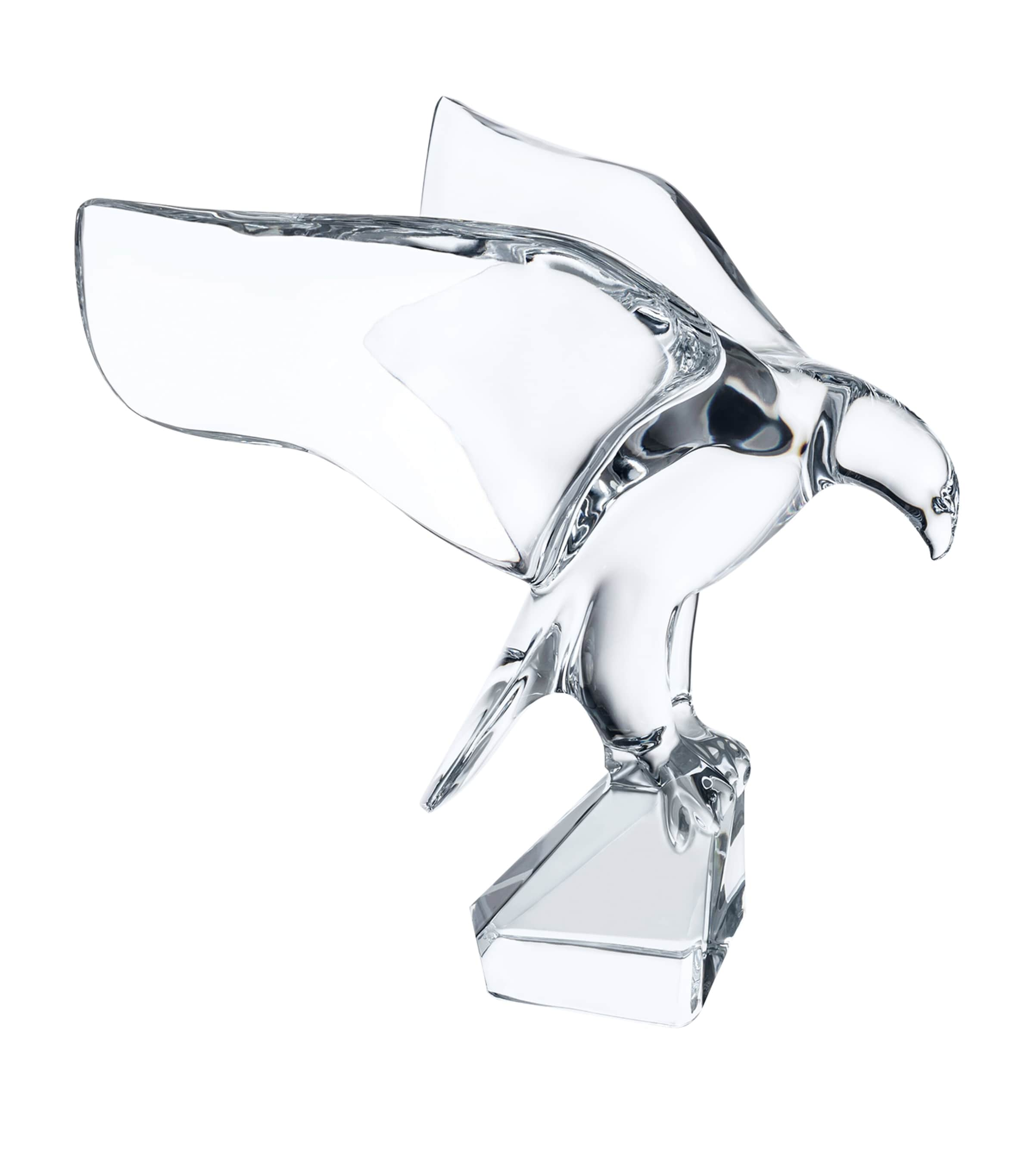 Baccarat Aigle Clear Imperator Eagle In Metallic