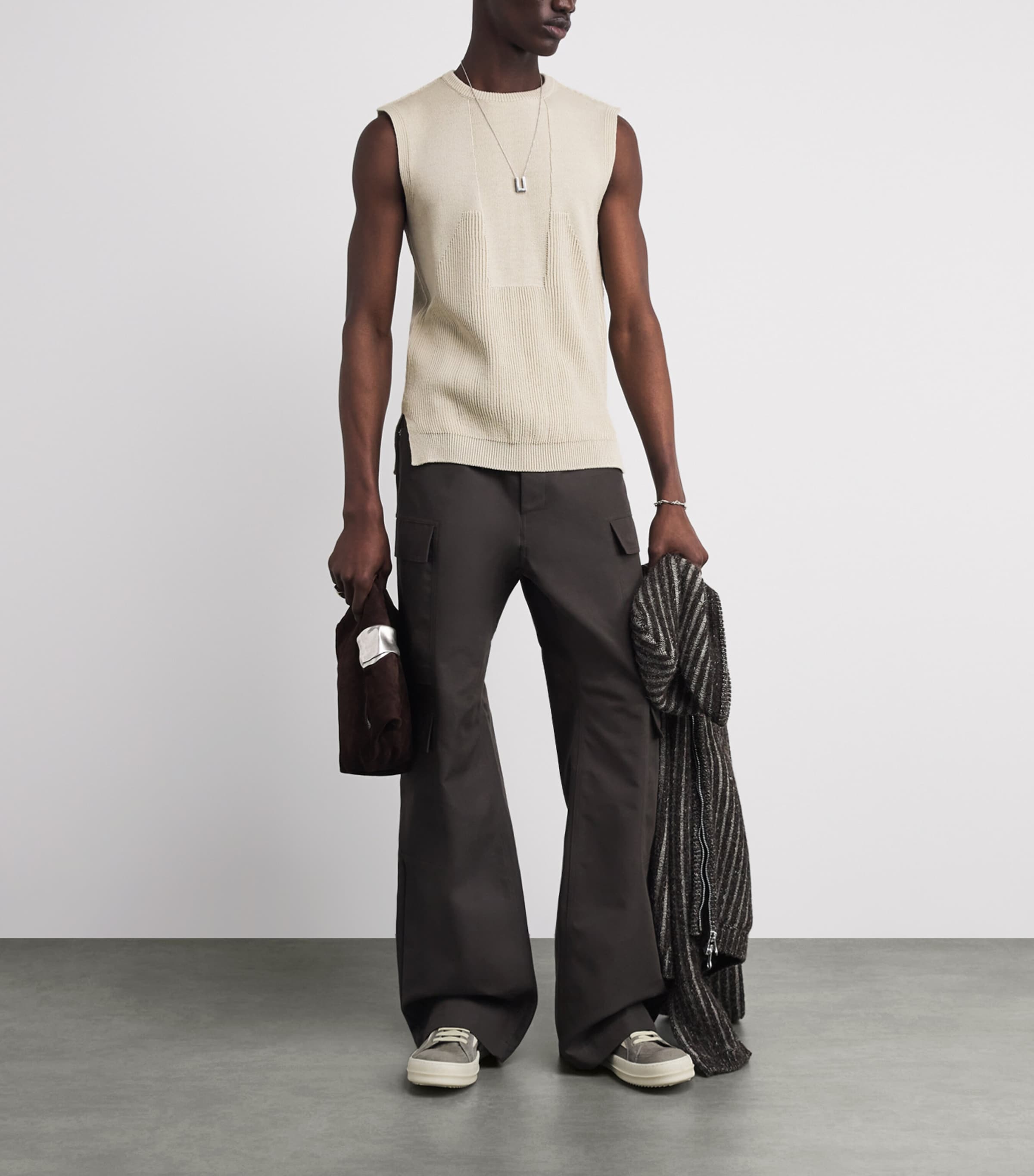 Tumbled Lambskin Vintage Sneakers EUCA/MILK/MILK/ 3511 Image 6