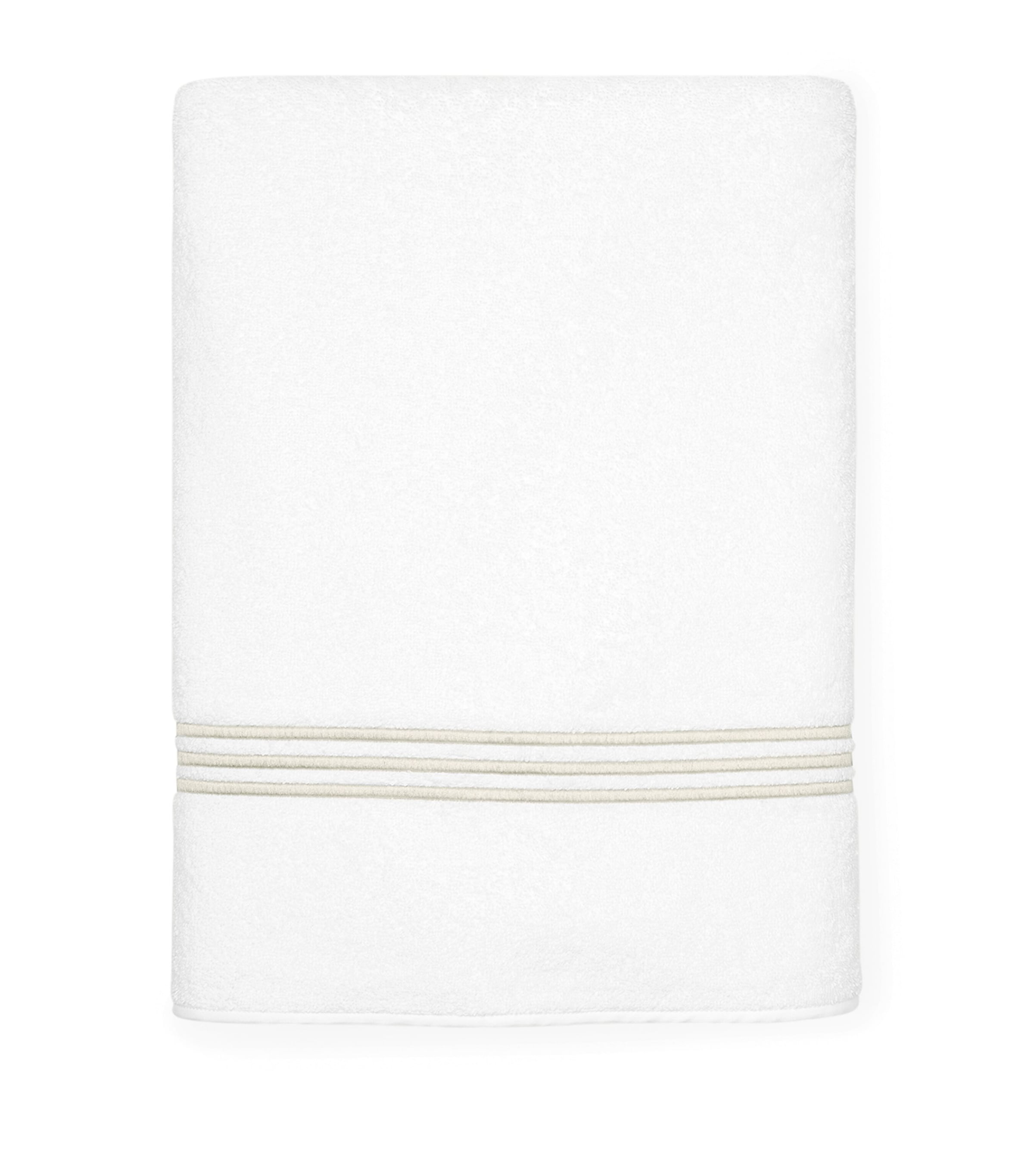 Pratesi Tre Righe Bath Towel In Green