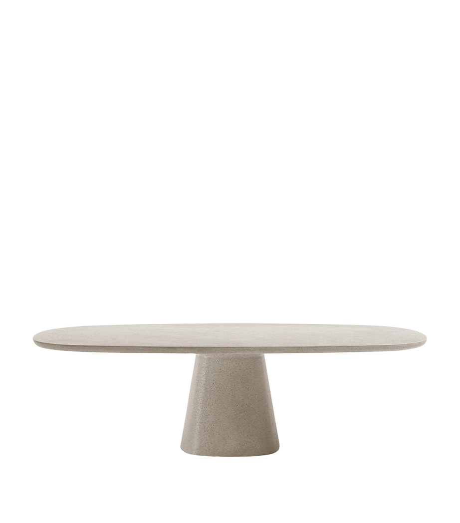 Allure O' Outdoor 6-Seater Dining Table WHITE Image 1