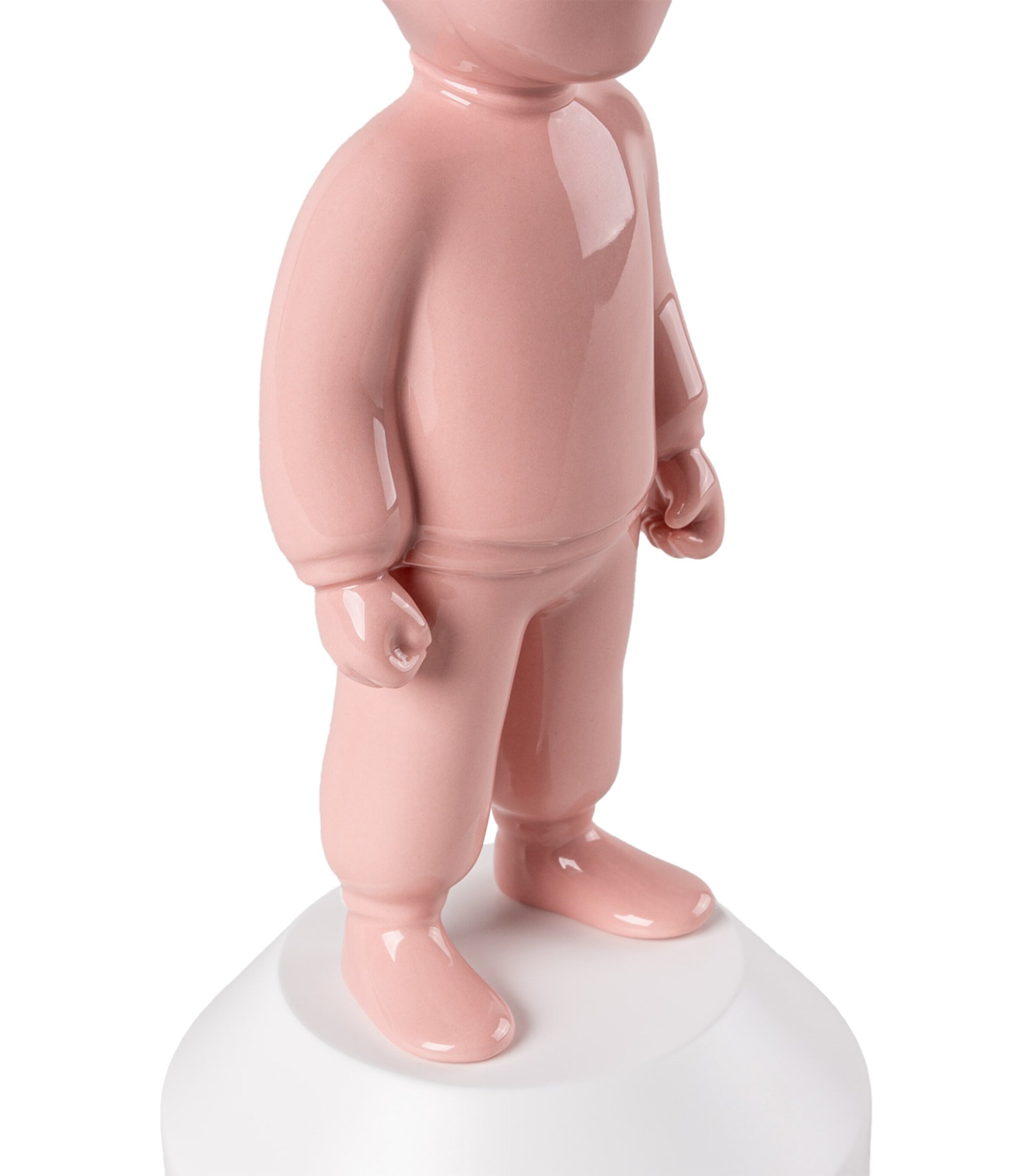 Lladró Small Porcelain The Pink Guest White & Pink Image 6