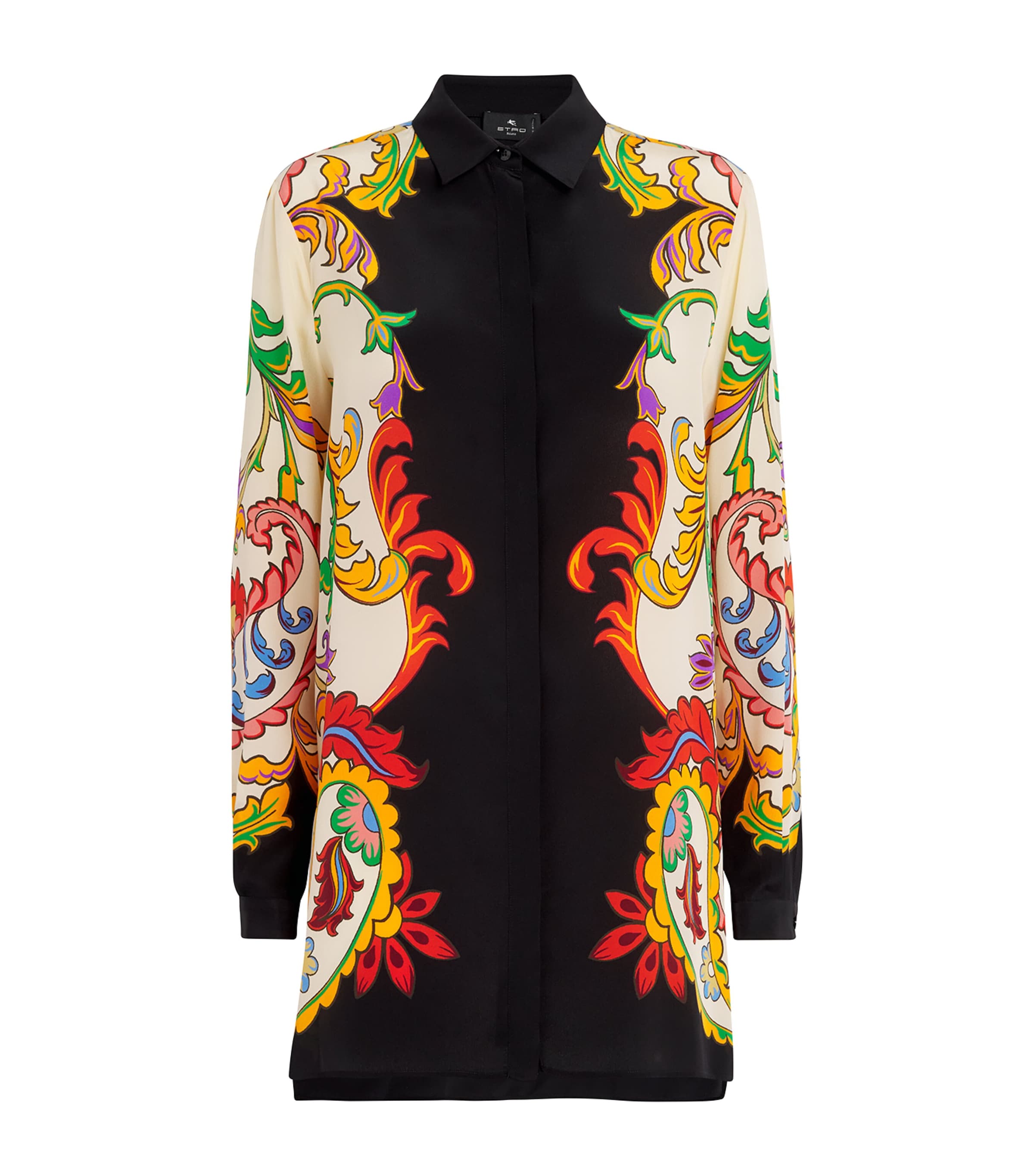 Silk Printed Shirt X0807 Image 1