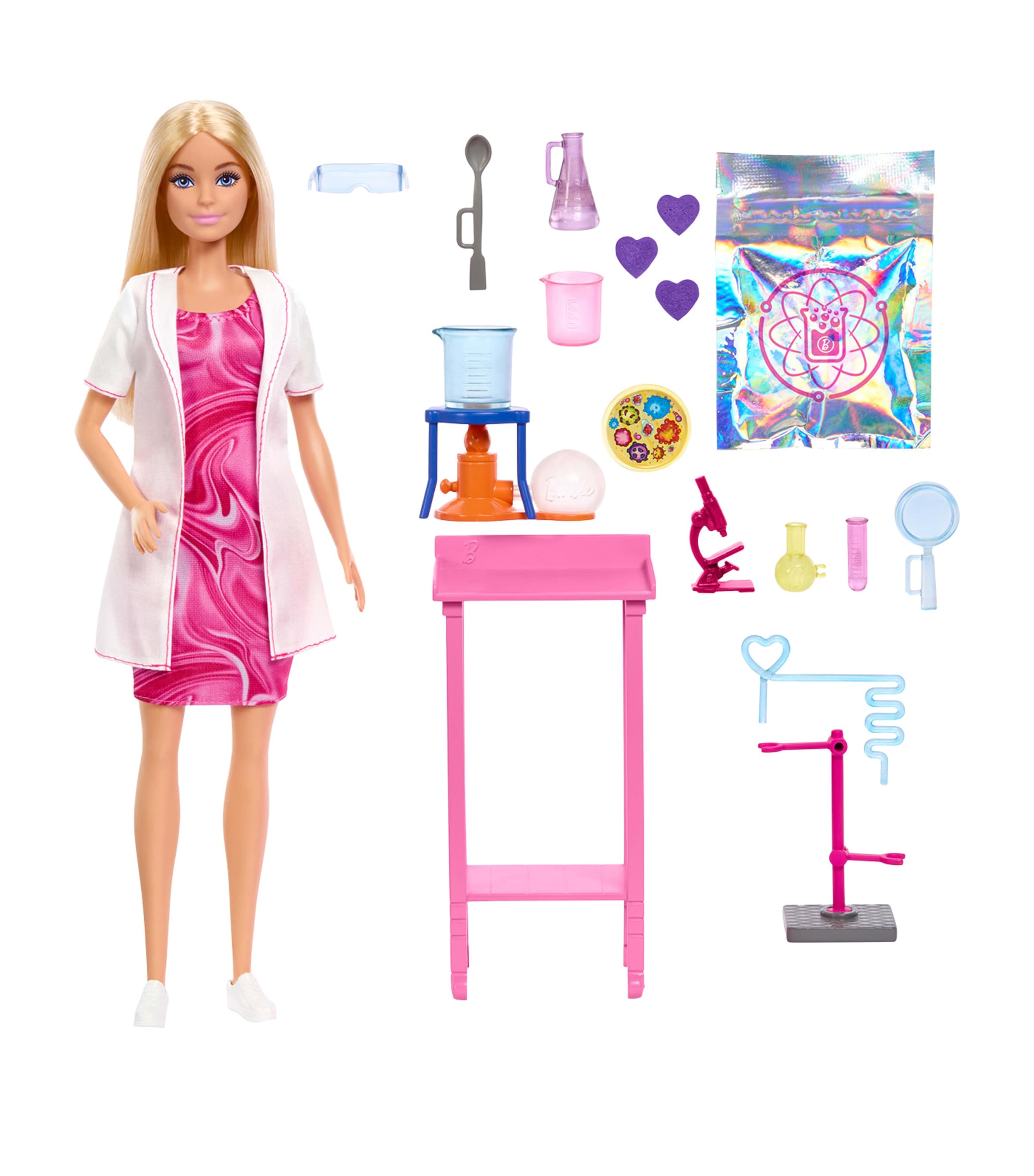 Barbie Scientist Doll and Accessories MULTI Image 2
