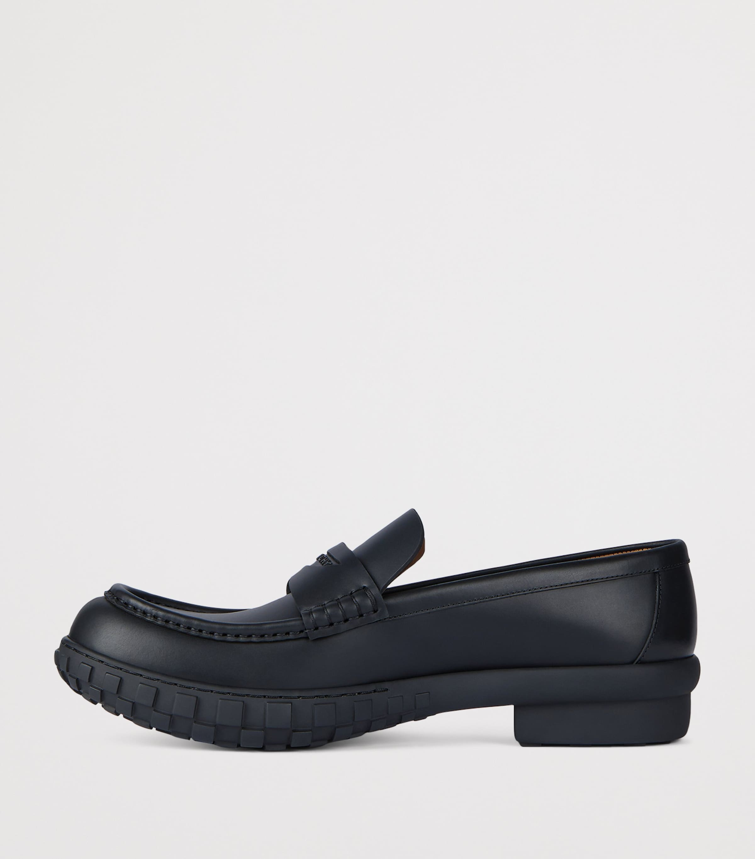 Leather Echo Loafers BLACK Image 4
