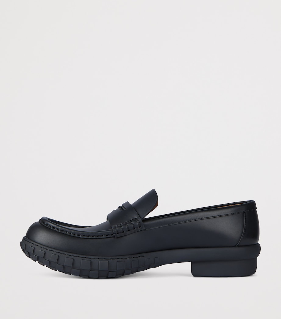 Leather Echo Loafers BLACK Image 4