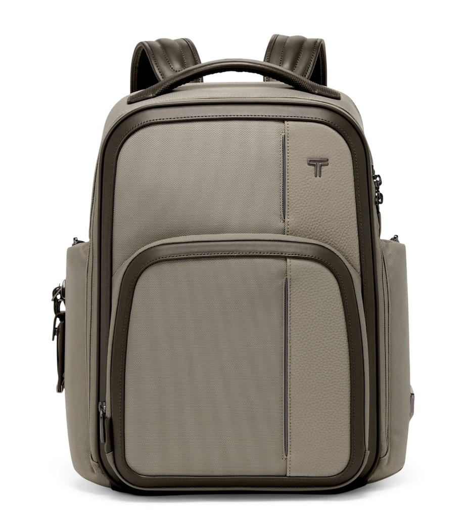 Tumi Large Arrivé Barker Backpack Taupe Image 1