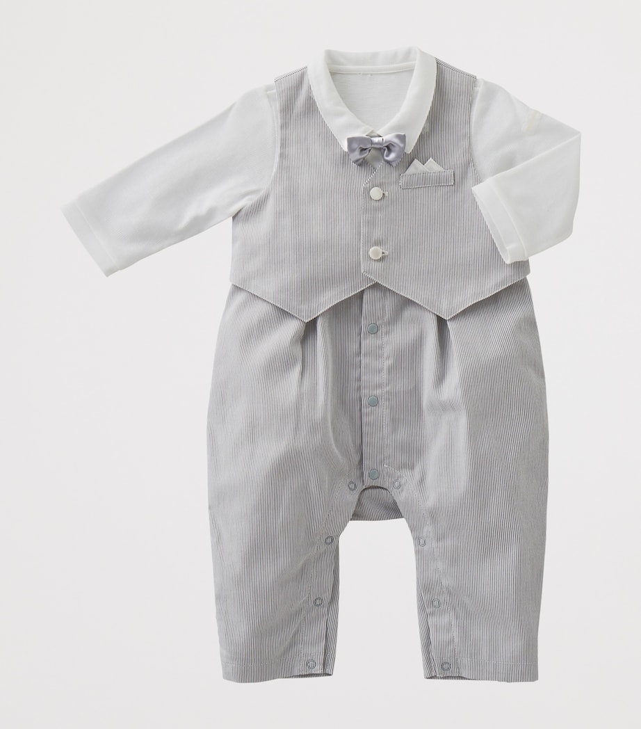 Miki House Playsuit, Waistcoat and Bow Tie Set (24 Months) Image 2