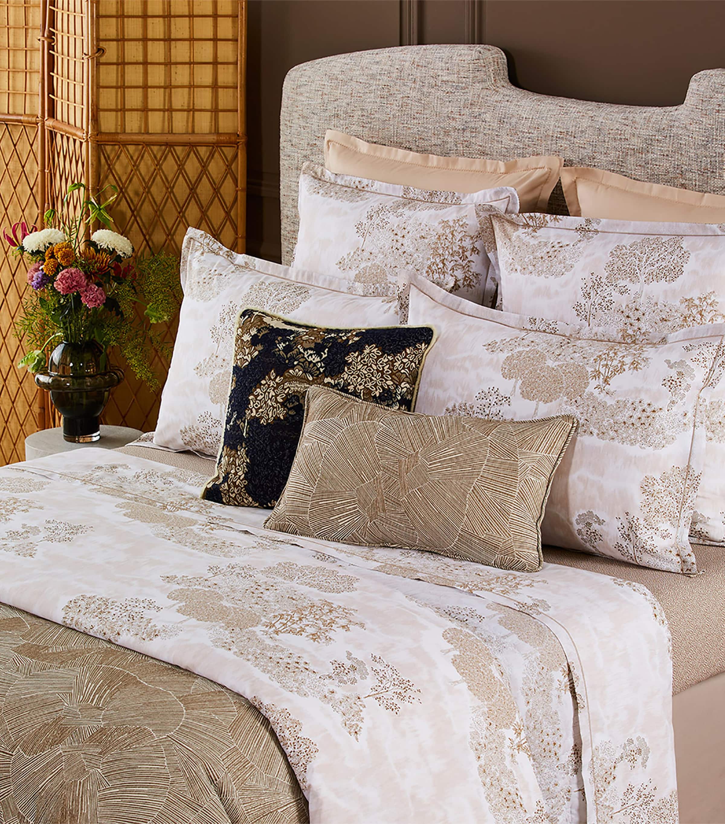 Paysages Double Fitted Sheet (140cm x 200cm) MULTICOLOURED Image 2