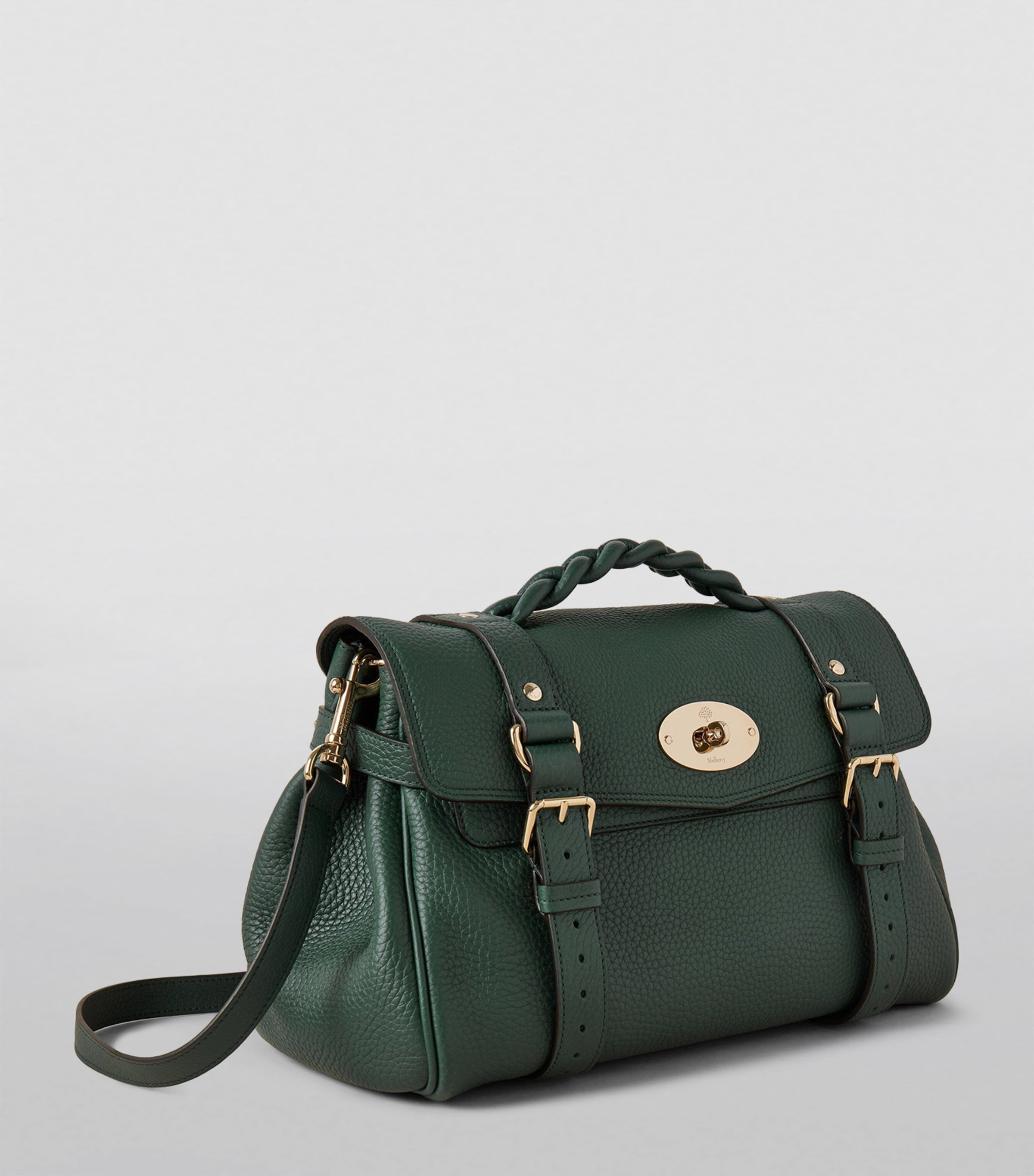 Leather Alexa Cross-Body Bag MULBERRY GREEN Image 2