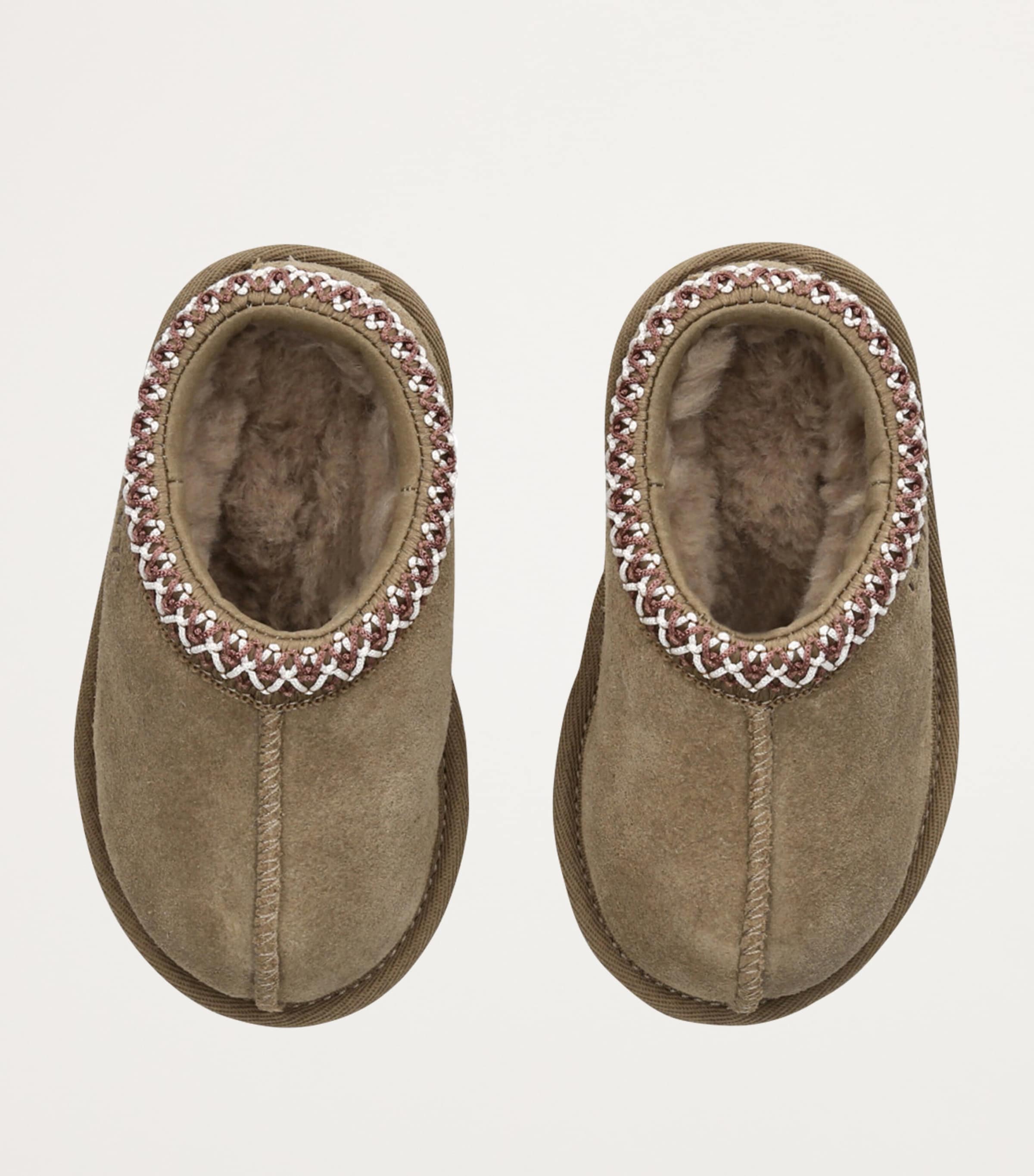 Suede Tasman II Slippers DARK GREEN Image 4