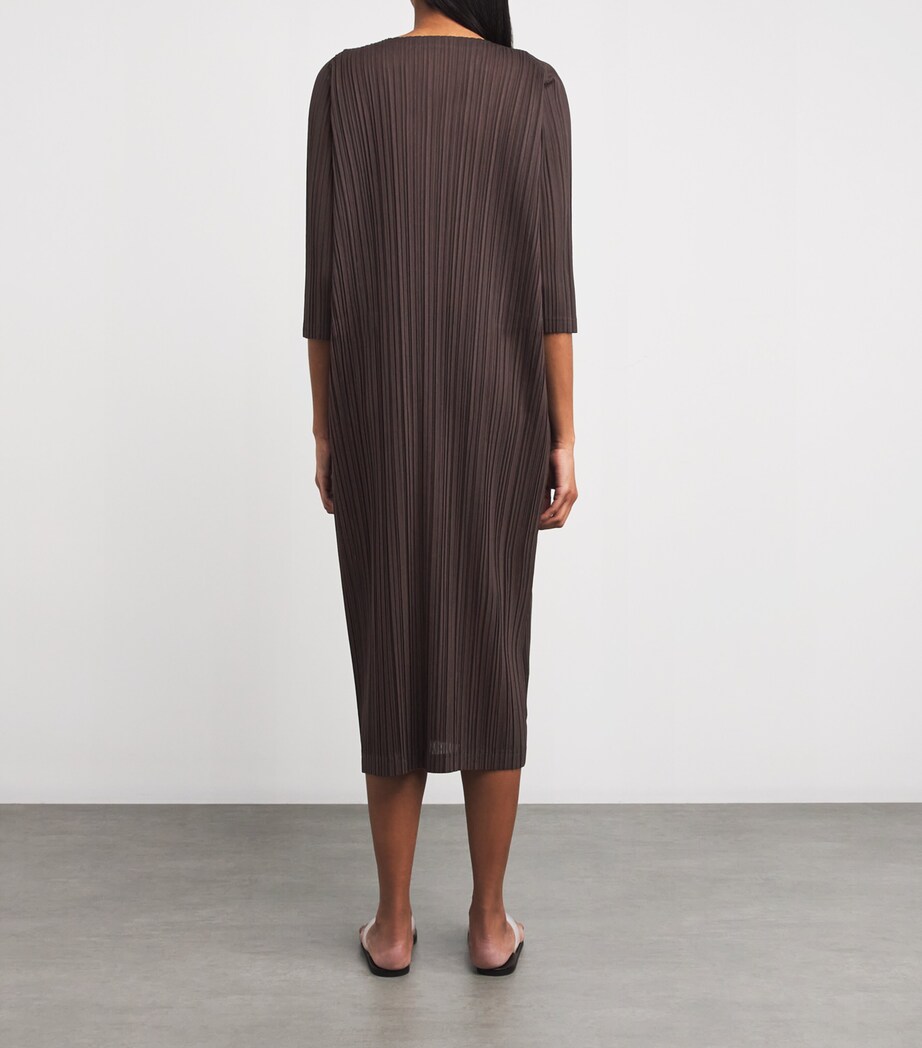 Ramie Midi Dress 45 Image 4