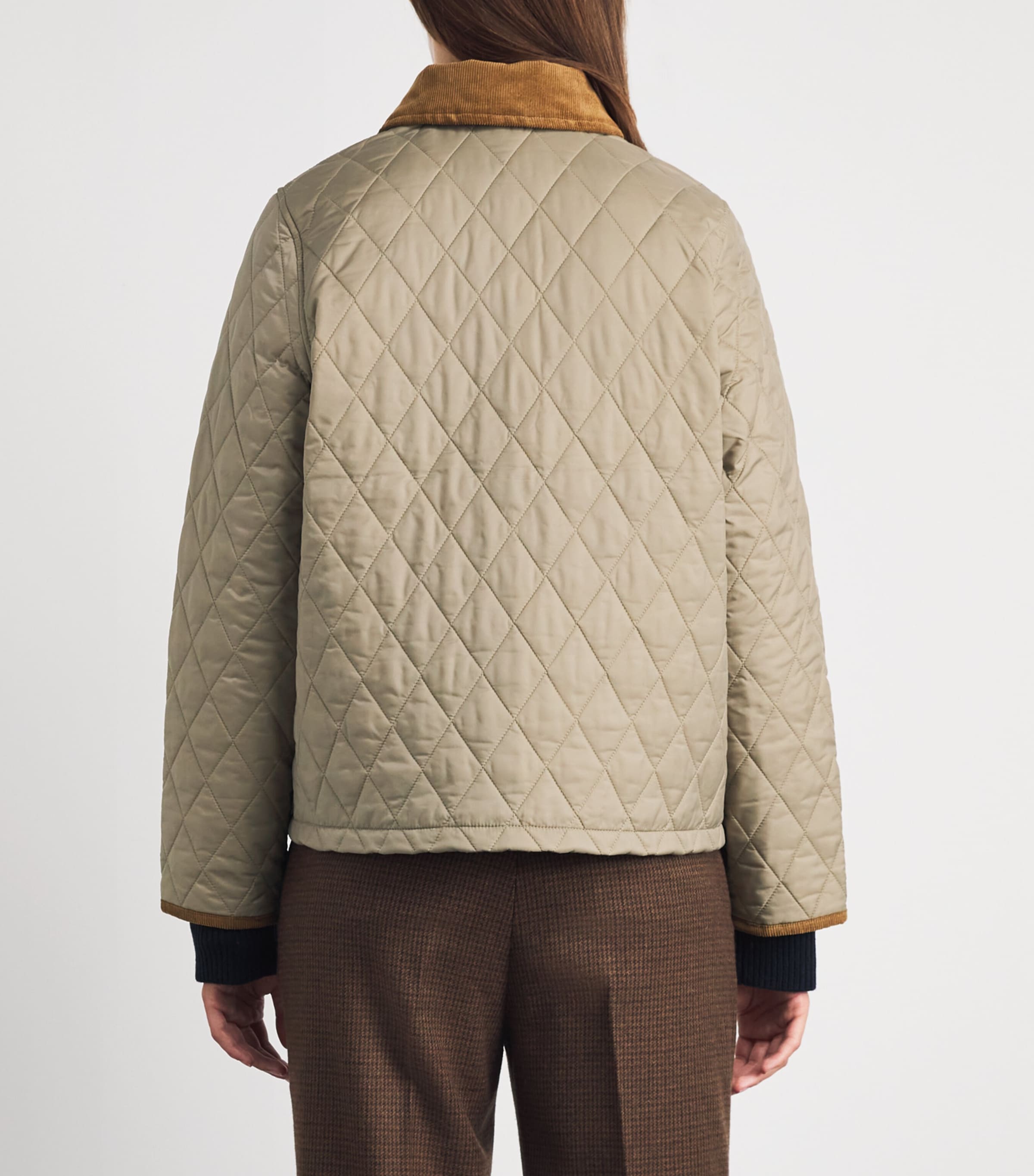 Barbour Womens Icons Liddesdale Quilted Jacket Light Trnch/ Birchwd Image 5