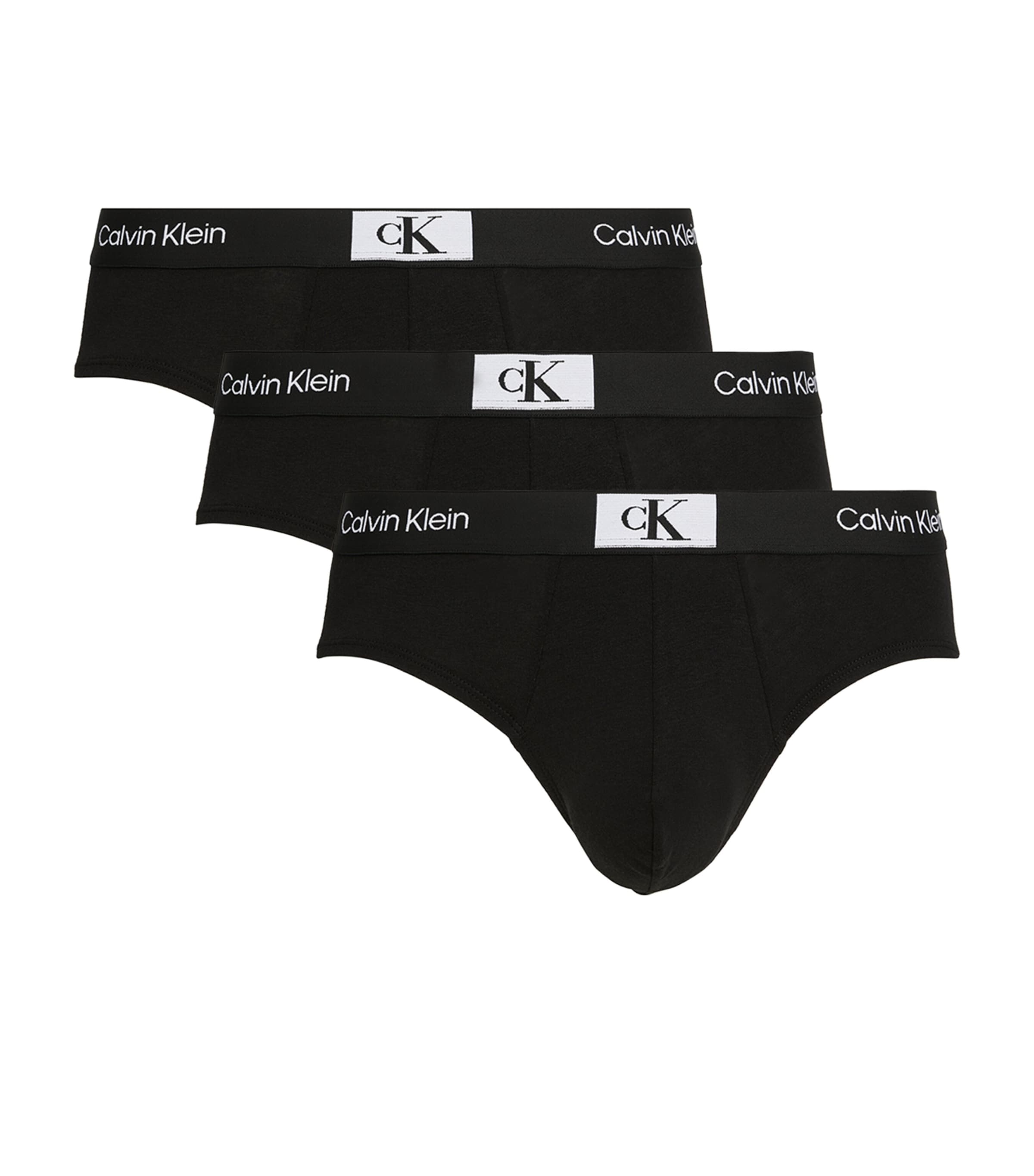 Calvin Klein CK96 Hip Briefs (Pack of 3) | Men Clothing | Socks & Underwear | Boxers & Briefs | Designers | Calvin Klein