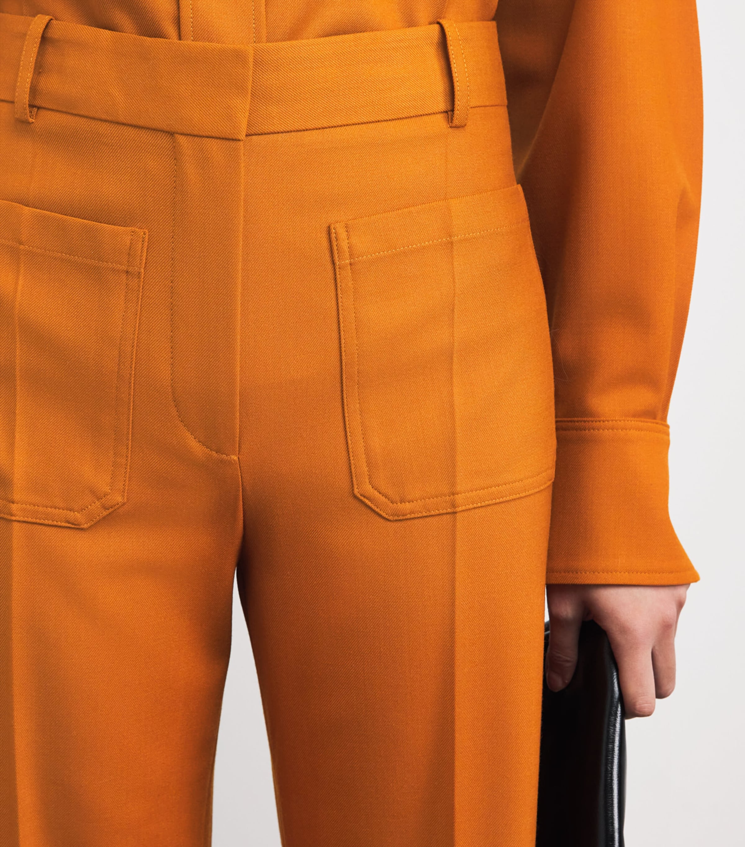 Alina Wide-Leg Trousers 3178 BRONZE Image 6