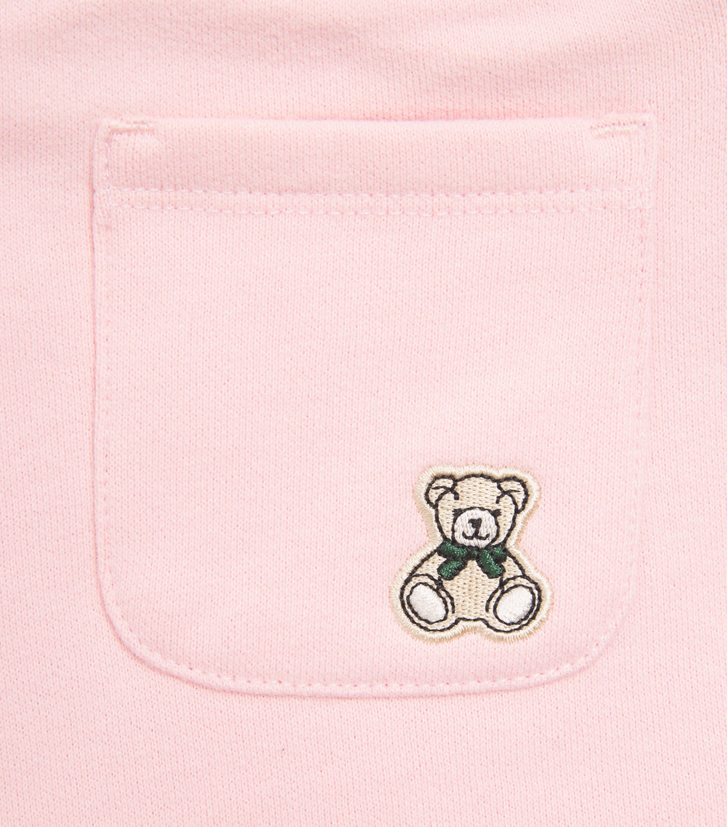 Harrods Cotton Jersey Shorts (2-8 Years) Pink Image 3