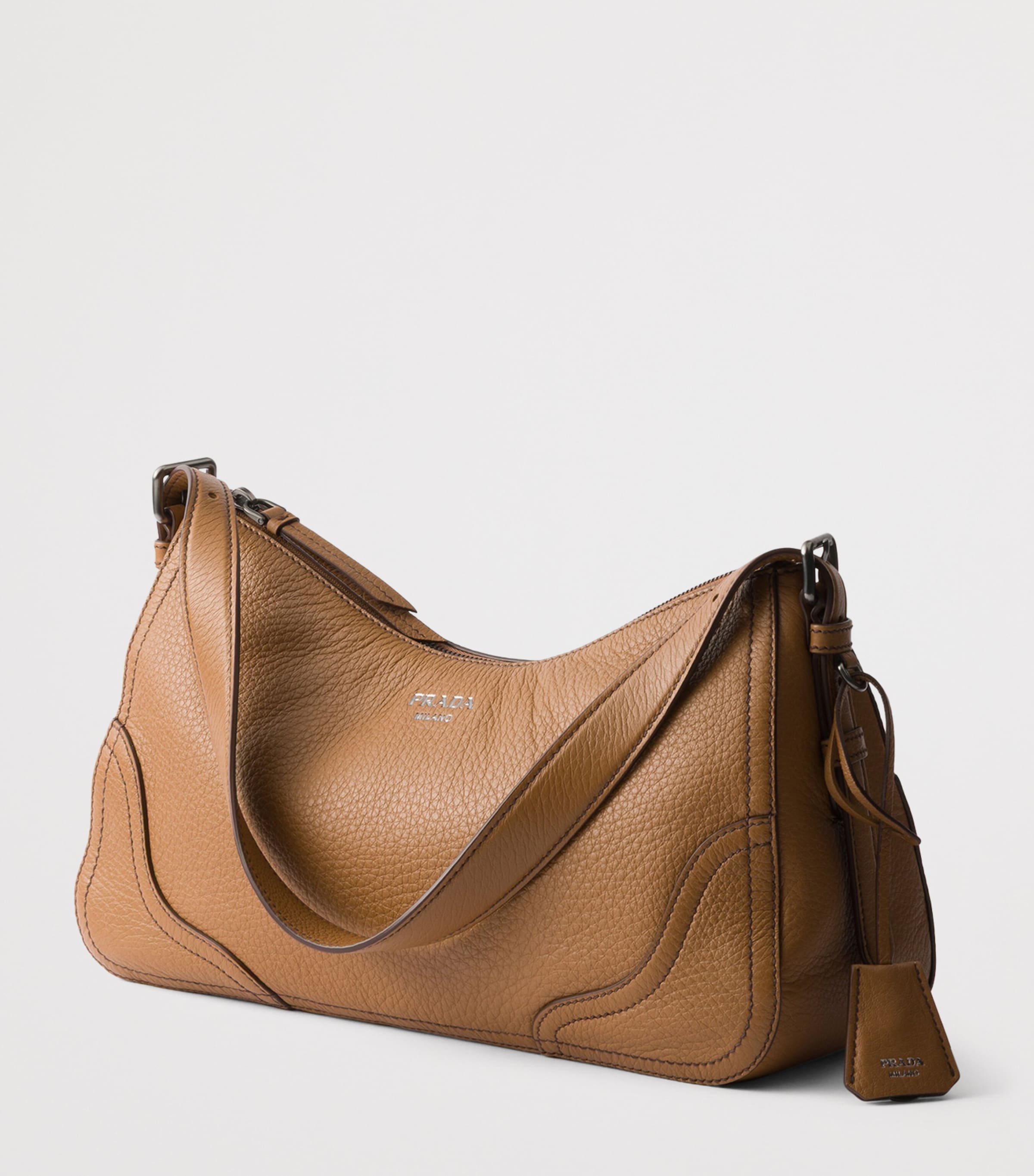 Prada Large Leather Aimèe Shoulder Bag Image 2