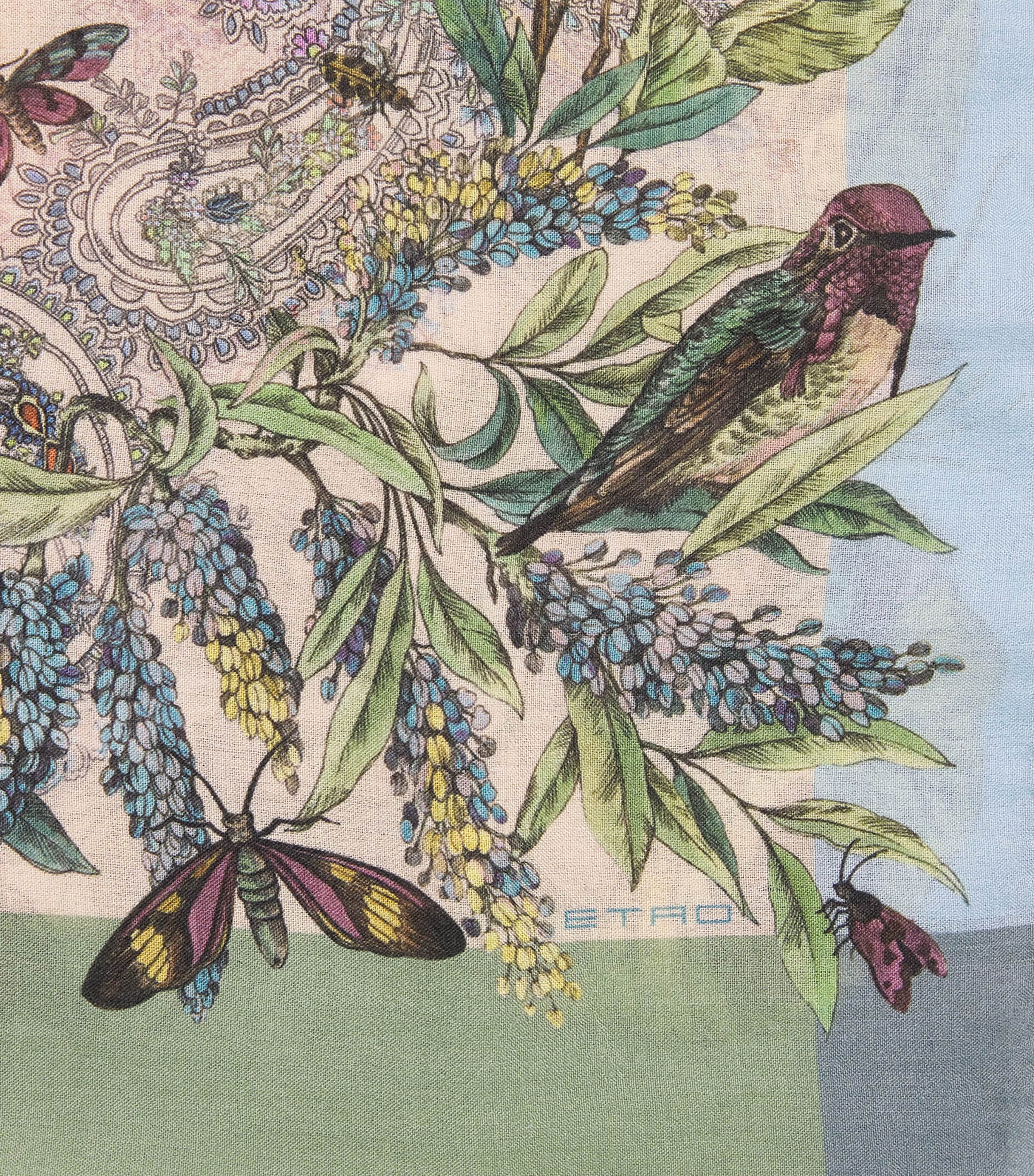 Printed Scarf S9870 Image 4