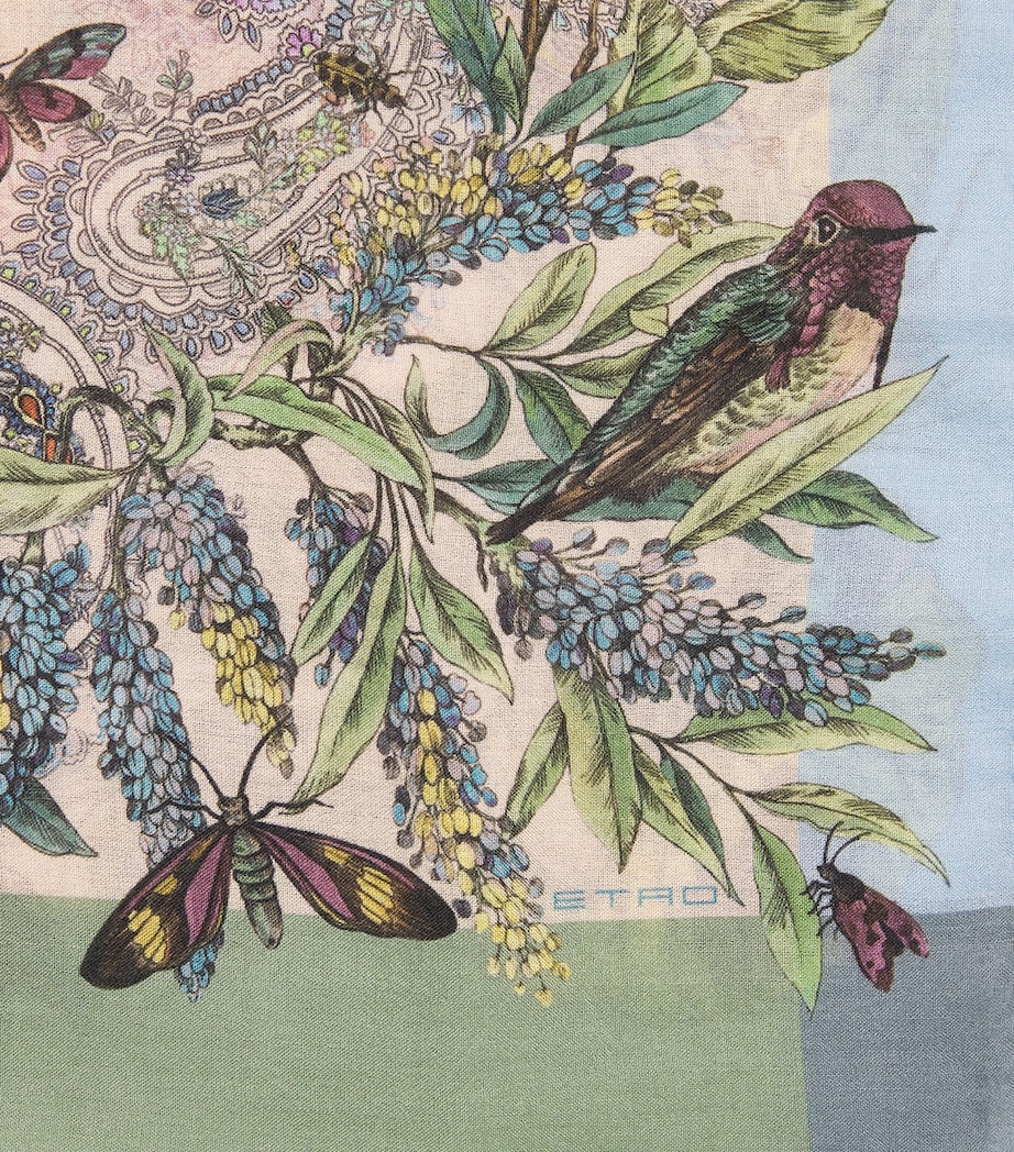 Printed Scarf S9870 Image 4