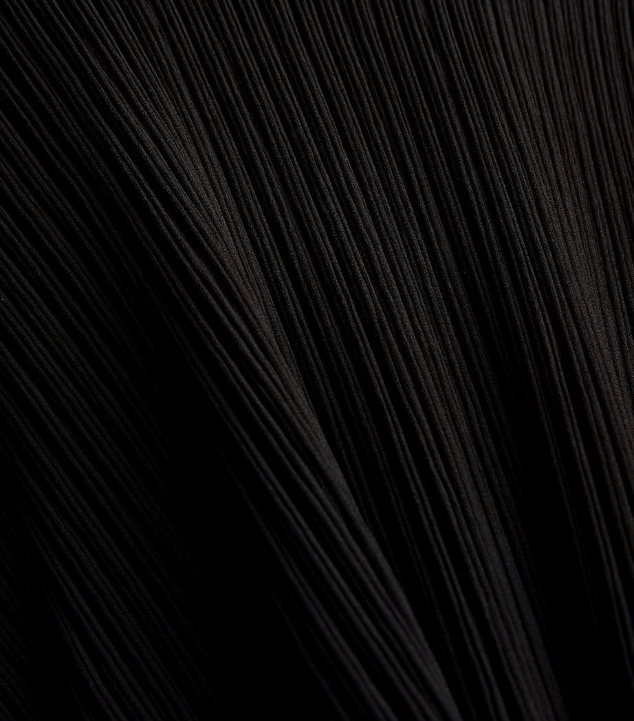 Hatching Pleats Midi Dress 15 Image 5