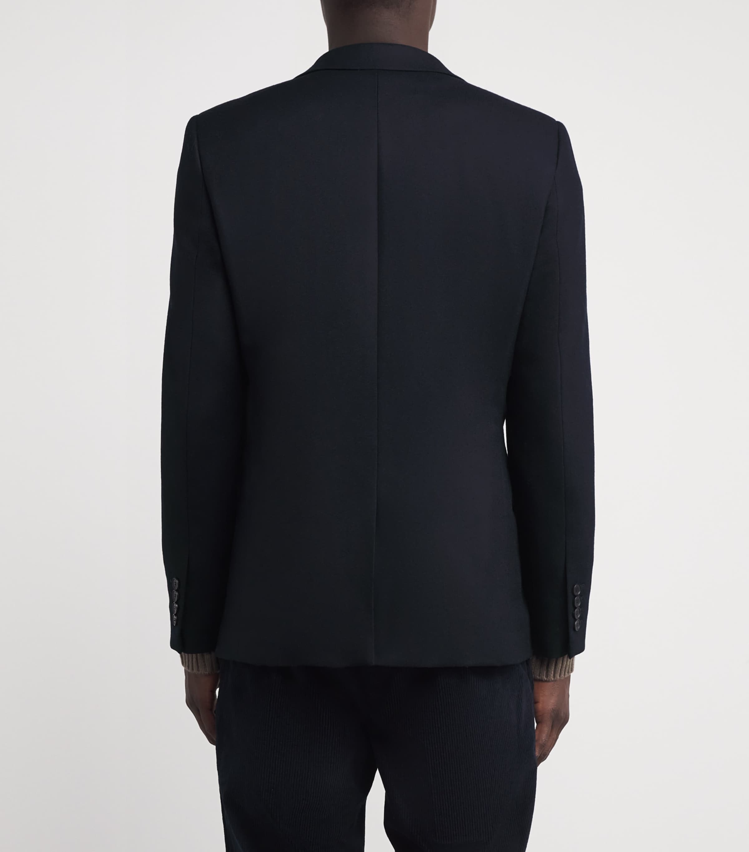 Virgin Wool Blazer NAVY BLUE Image 4